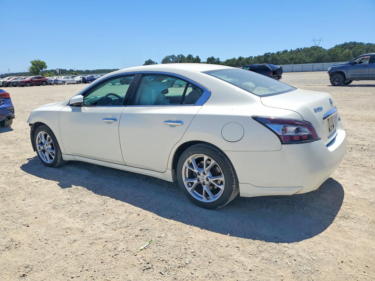 2013 Nissan Maxima 3.5 S White vin: 1N4AA5AP8DC834537