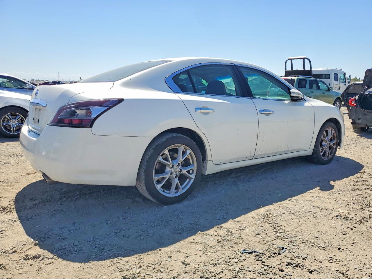 2013 Nissan Maxima 3.5 S White vin: 1N4AA5AP8DC837339