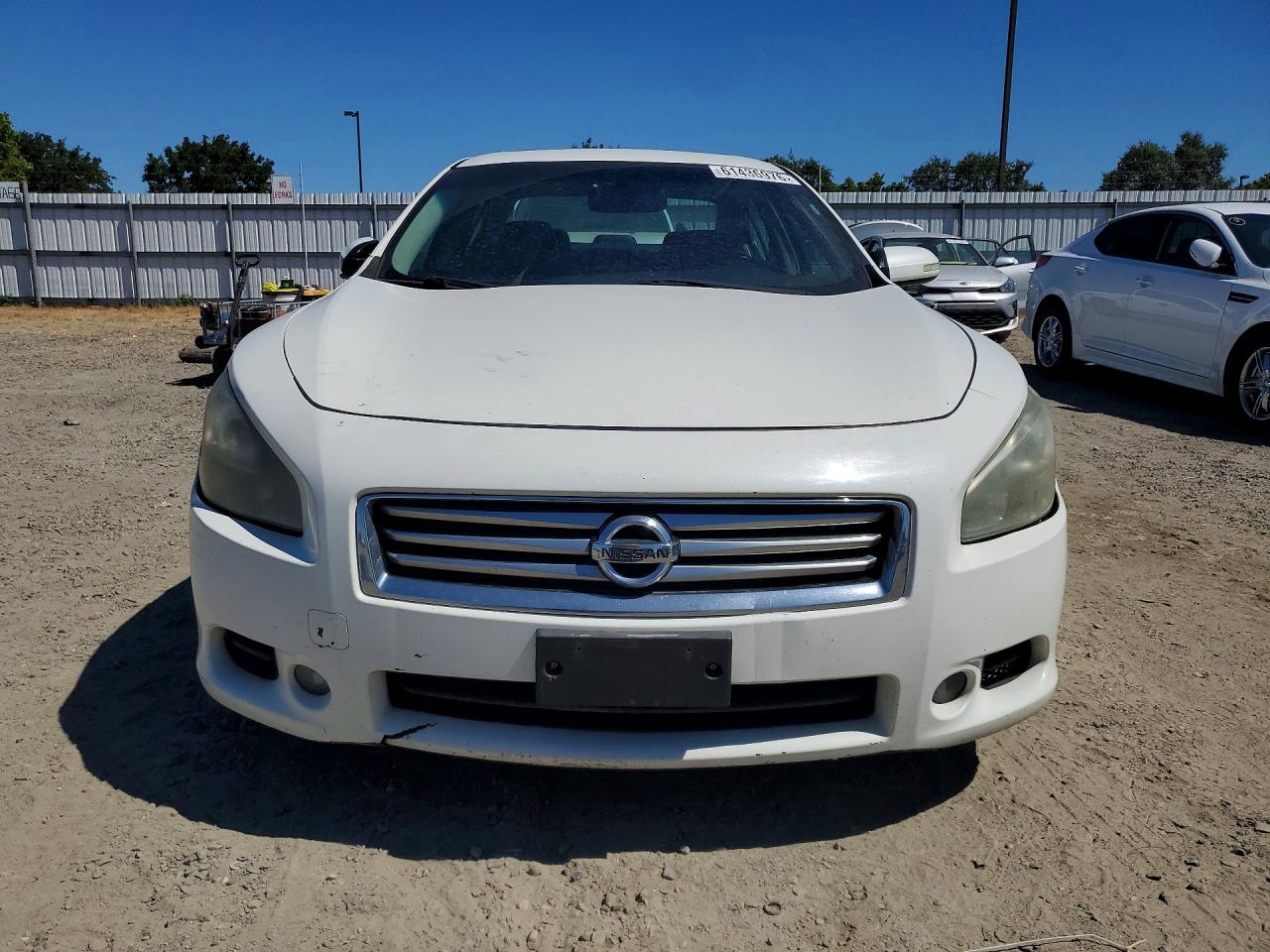 2013 Nissan Maxima 3.5 S White vin: 1N4AA5AP8DC837339