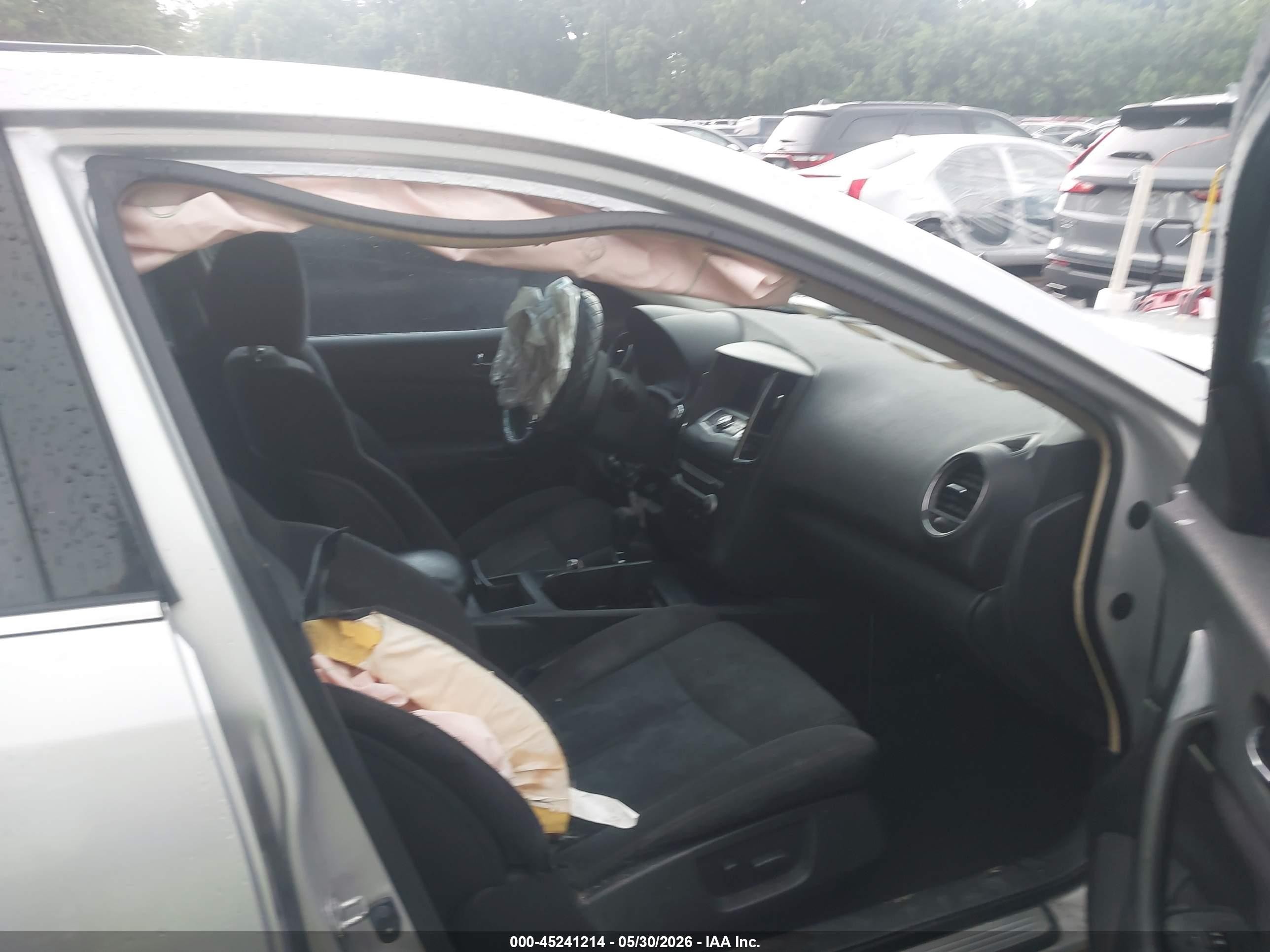 2013 Nissan Maxima 3.5 S Silver vin: 1N4AA5AP8DC839155