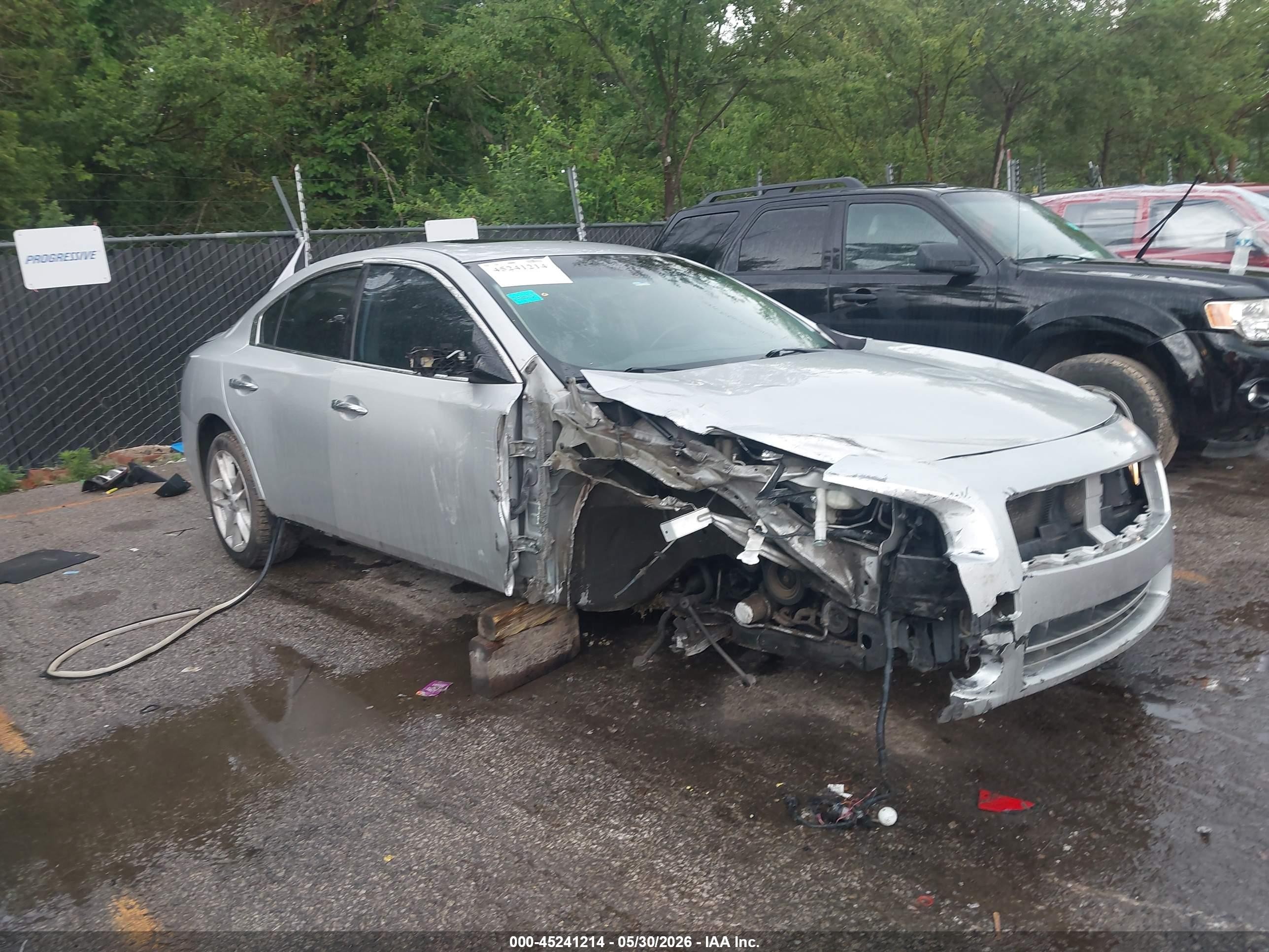 2013 Nissan Maxima 3.5 S Silver vin: 1N4AA5AP8DC839155