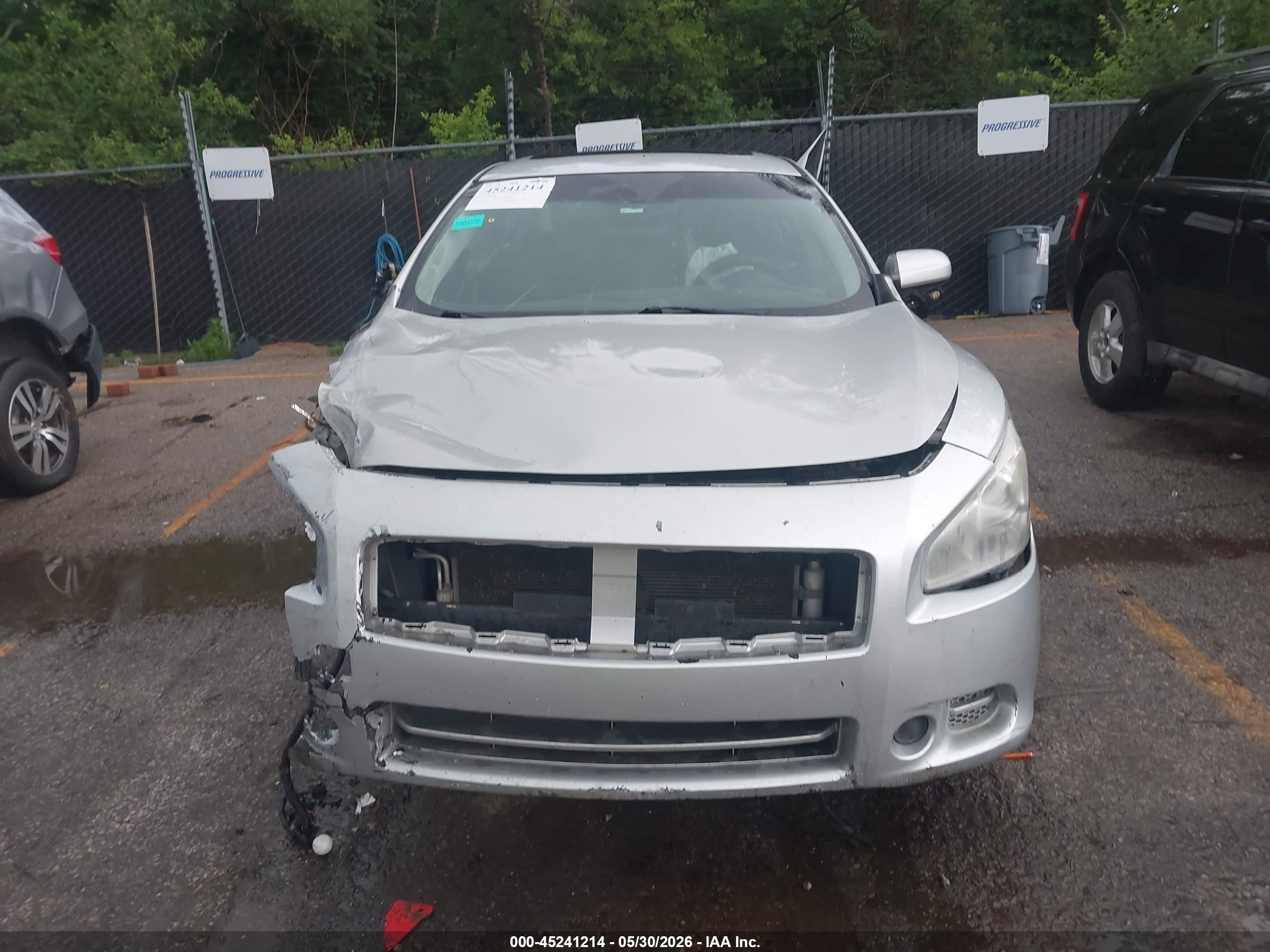 2013 Nissan Maxima 3.5 S Silver vin: 1N4AA5AP8DC839155