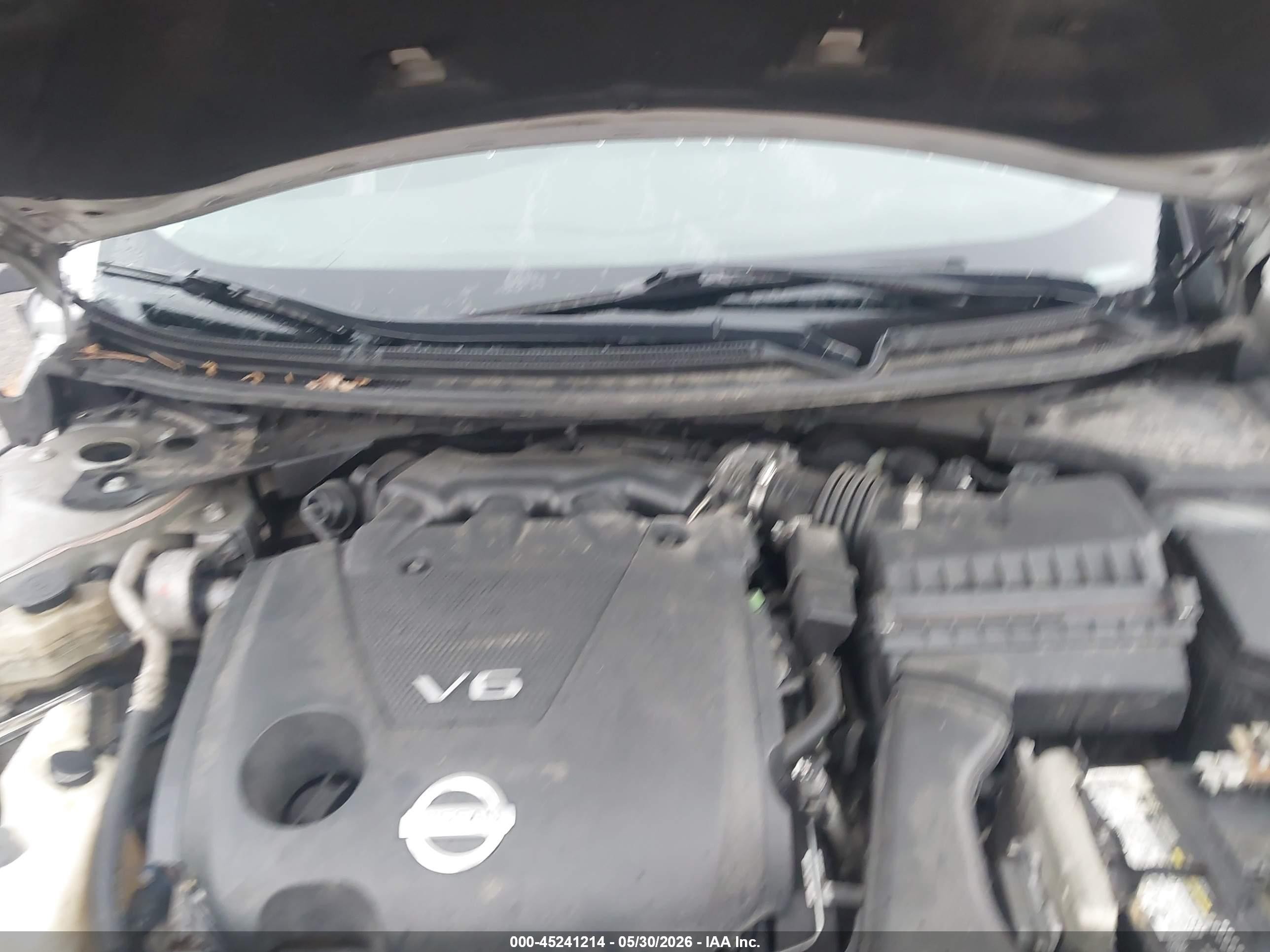 2013 Nissan Maxima 3.5 S Silver vin: 1N4AA5AP8DC839155