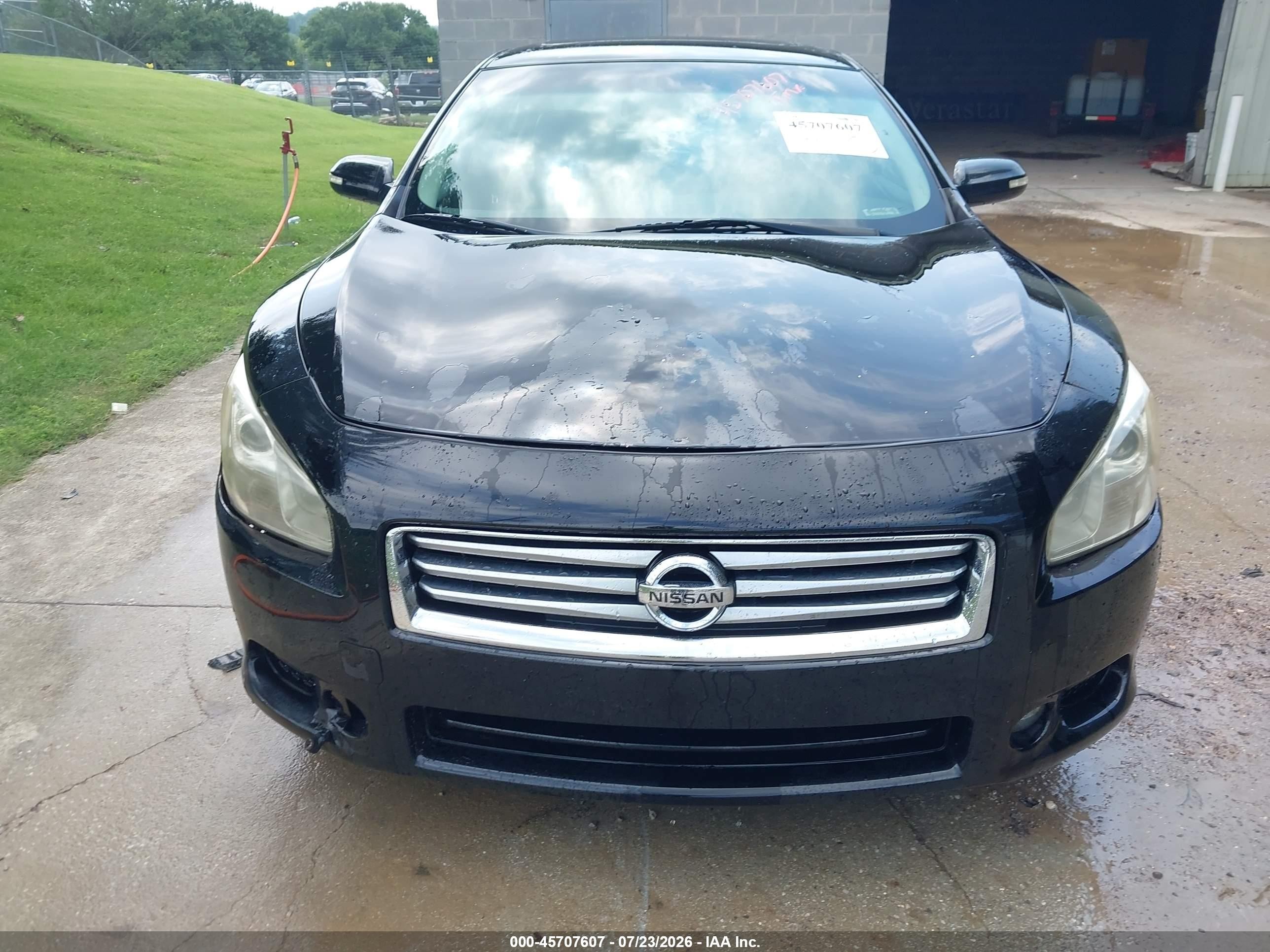 2013 Nissan Maxima 3.5 Sv Black vin: 1N4AA5AP8DC839205