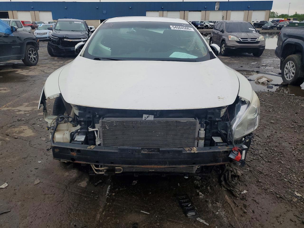 2013 Nissan Maxima 3.5 S White vin: 1N4AA5AP8DC843657