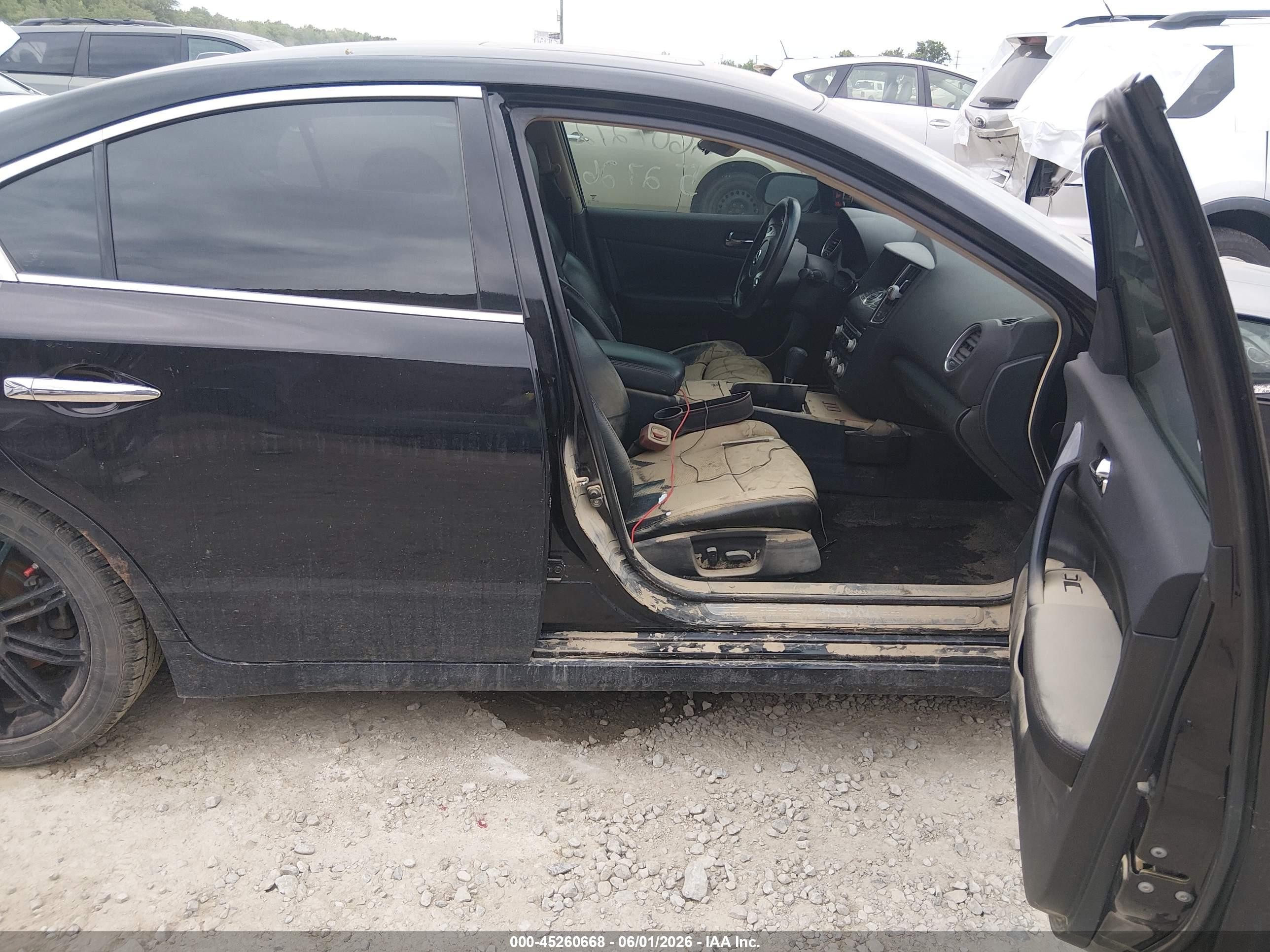 2013 Nissan Maxima 3.5 Sv Черный vin: 1N4AA5AP8DC845294