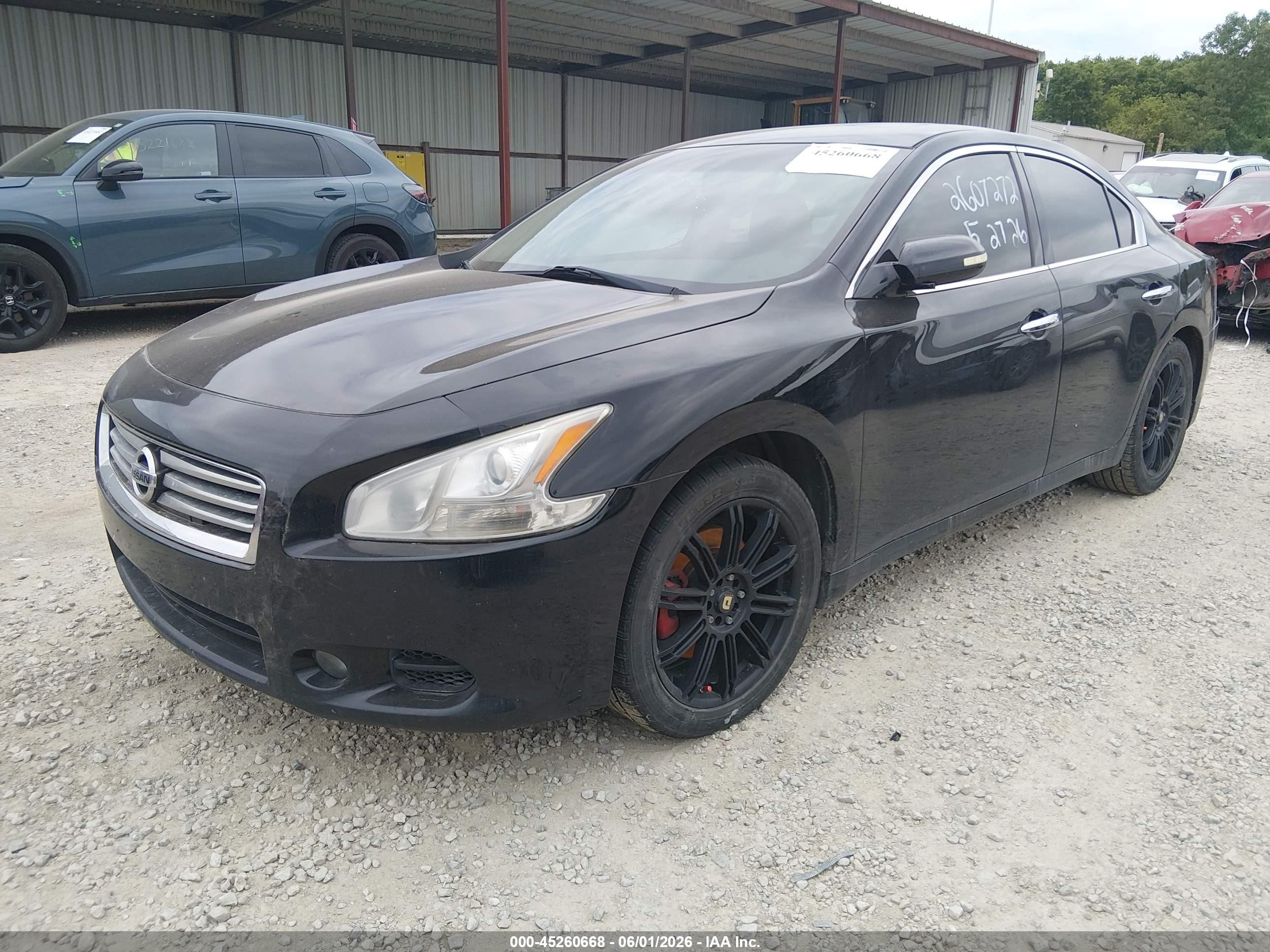 2013 Nissan Maxima 3.5 Sv Черный vin: 1N4AA5AP8DC845294