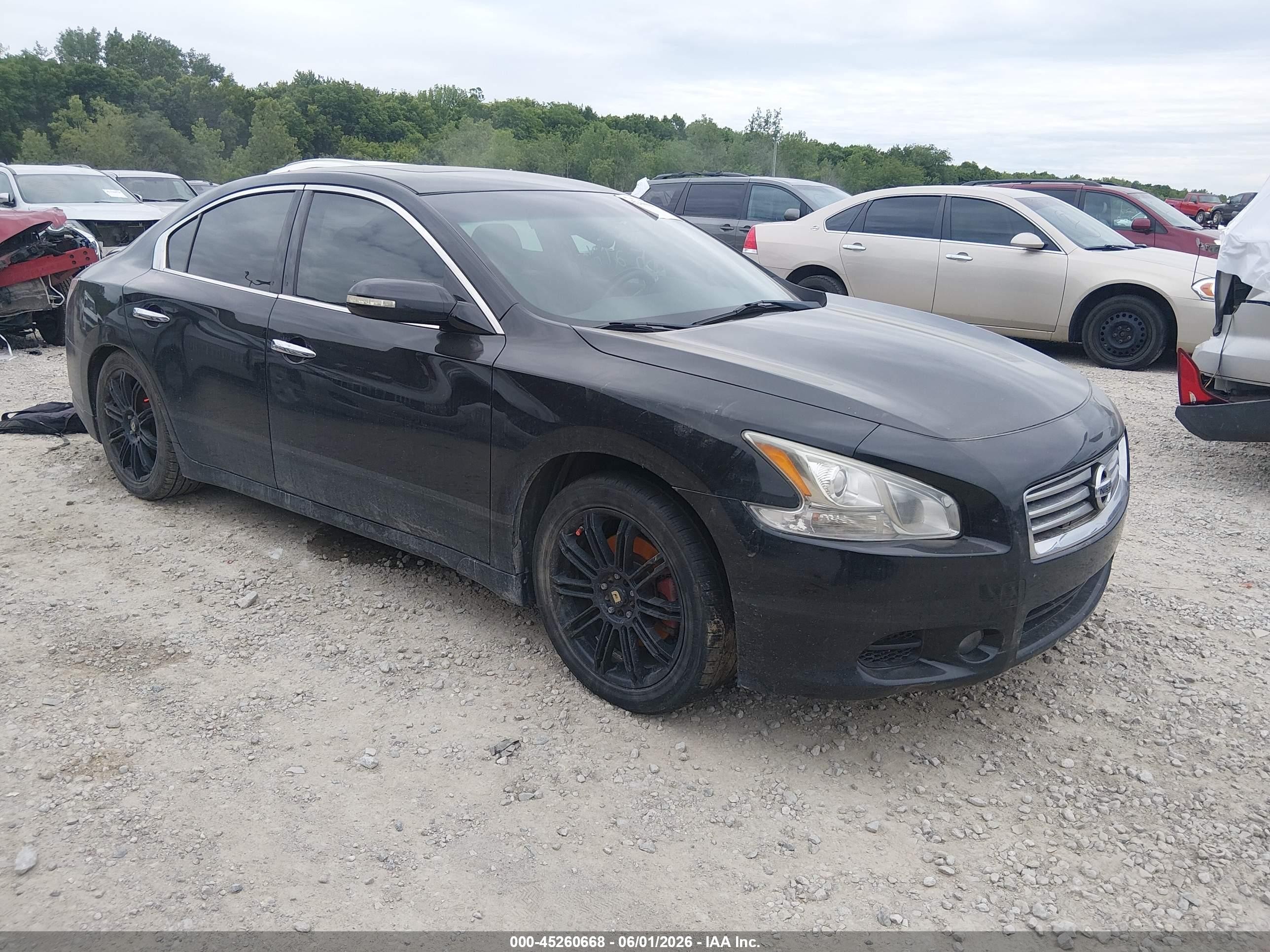 2013 Nissan Maxima 3.5 Sv Черный vin: 1N4AA5AP8DC845294