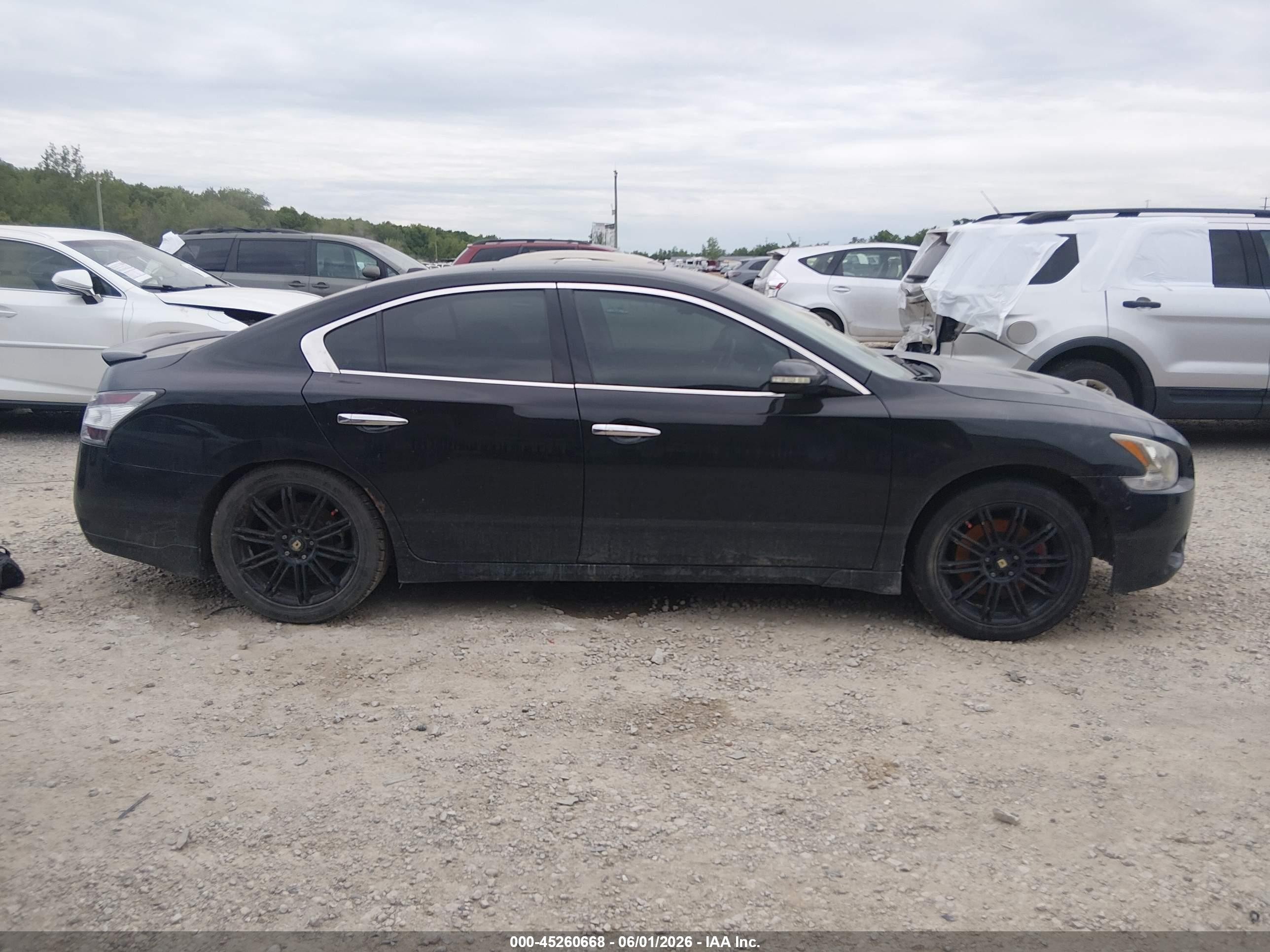 2013 Nissan Maxima 3.5 Sv Черный vin: 1N4AA5AP8DC845294