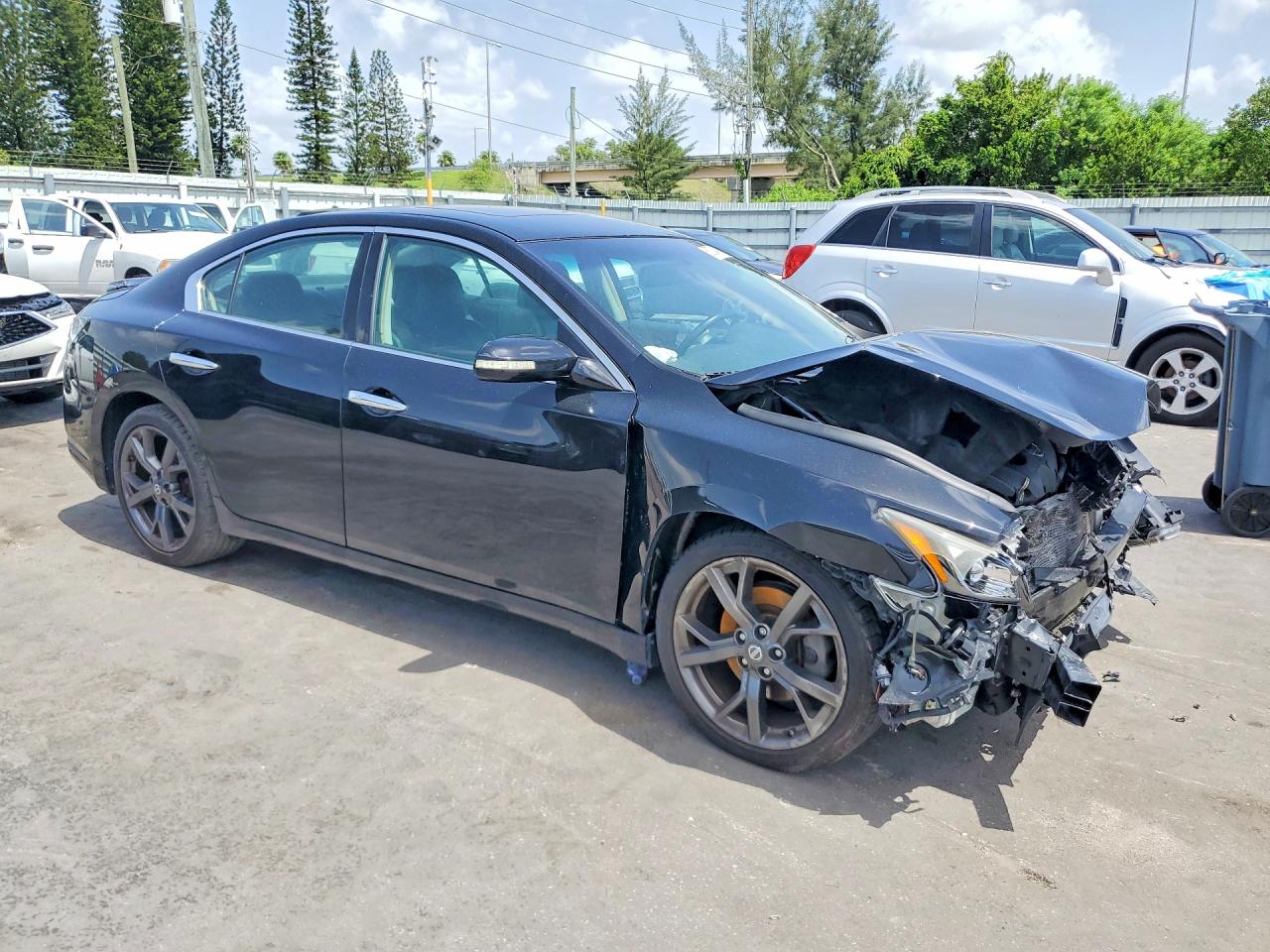 2013 Nissan Maxima 3.5 Sv Black vin: 1N4AA5AP8DC845666