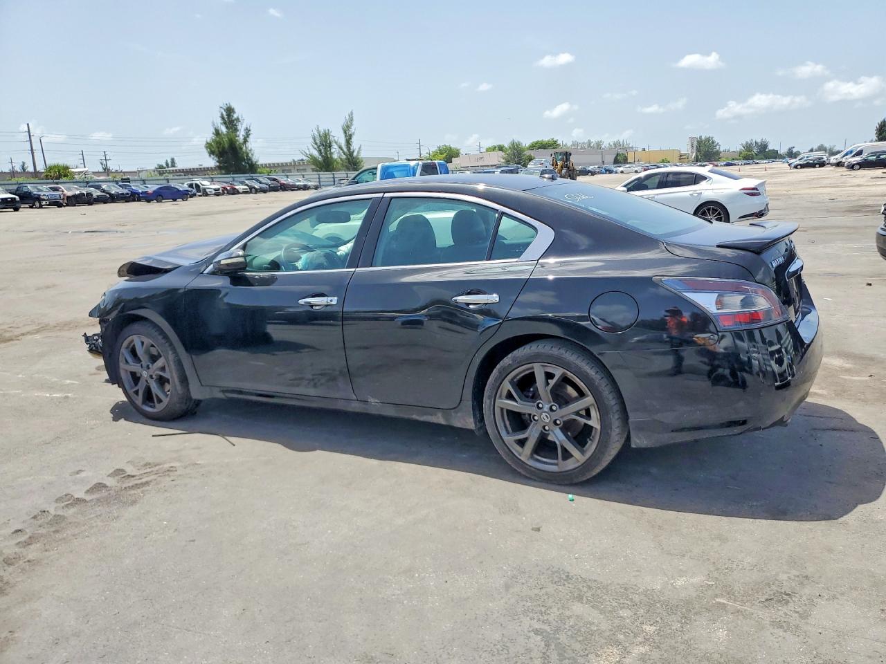 2013 Nissan Maxima 3.5 Sv Black vin: 1N4AA5AP8DC845666