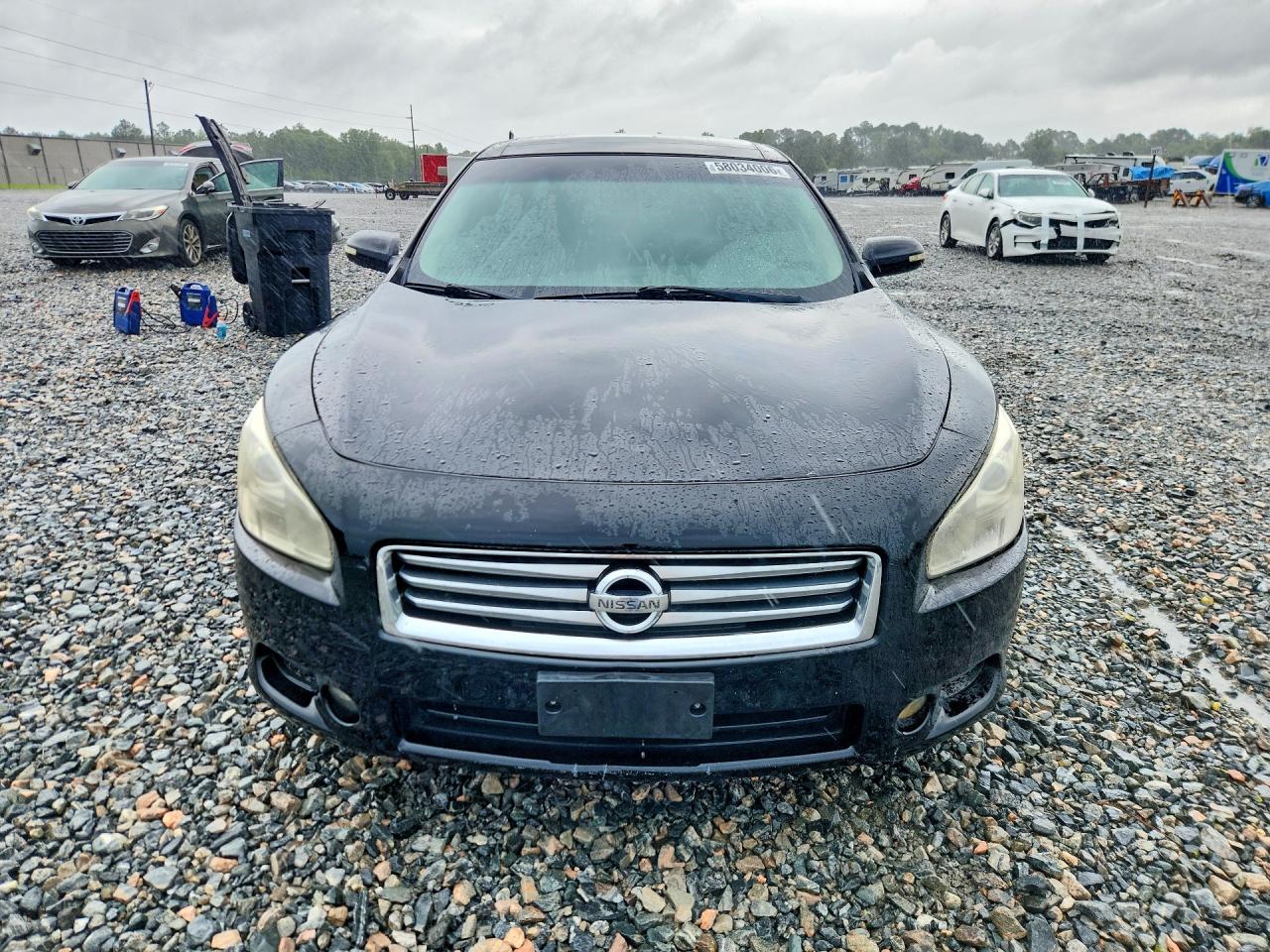 2013 Nissan Maxima 3.5 Sv Черный vin: 1N4AA5AP8DC848065