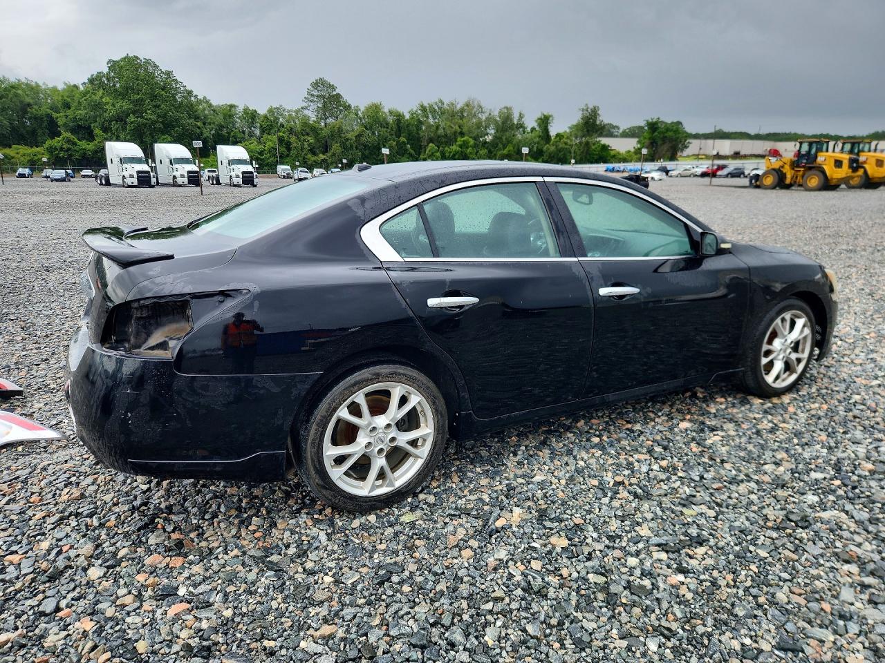 2013 Nissan Maxima 3.5 Sv Черный vin: 1N4AA5AP8DC848065
