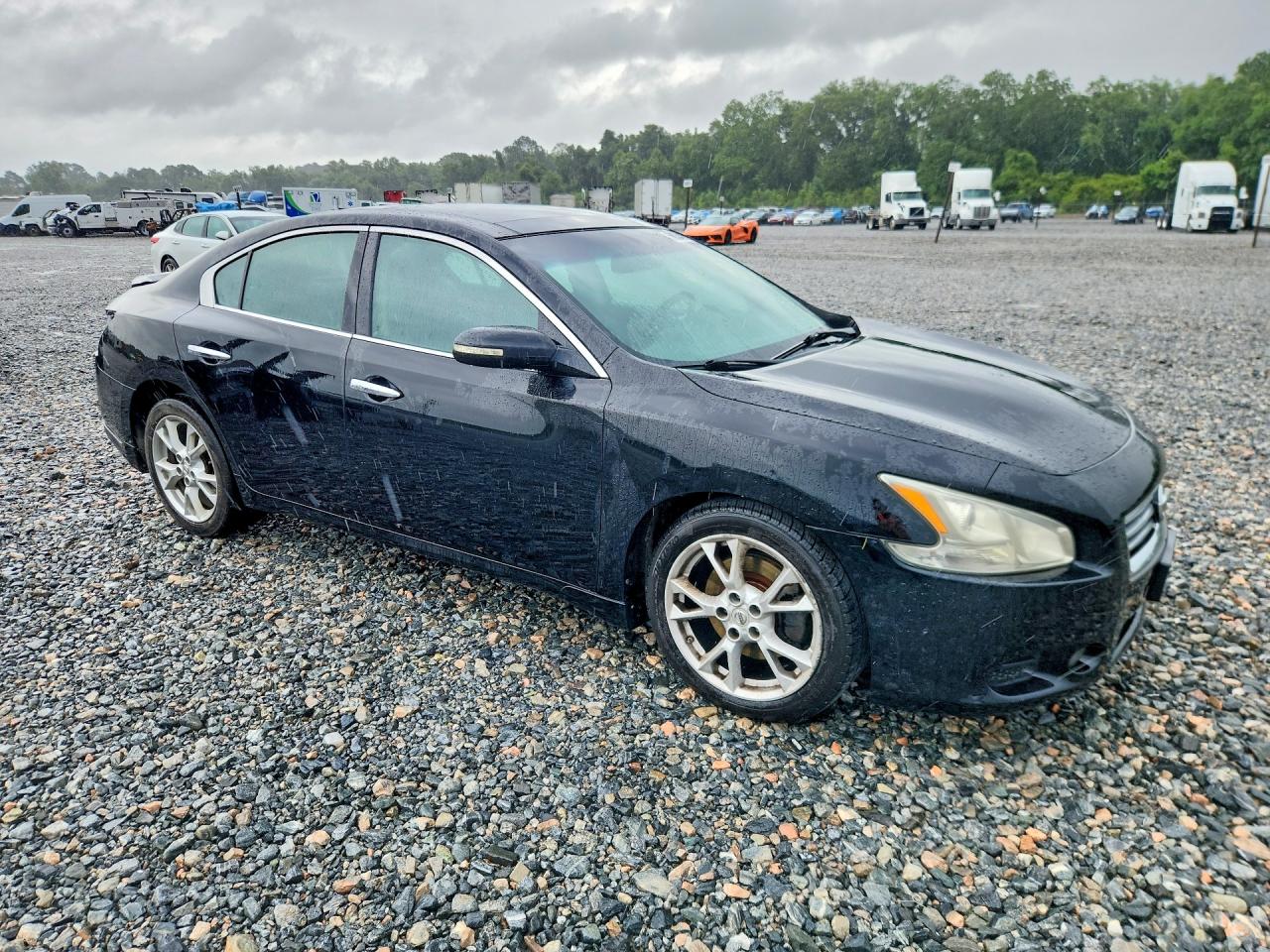 2013 Nissan Maxima 3.5 Sv Черный vin: 1N4AA5AP8DC848065