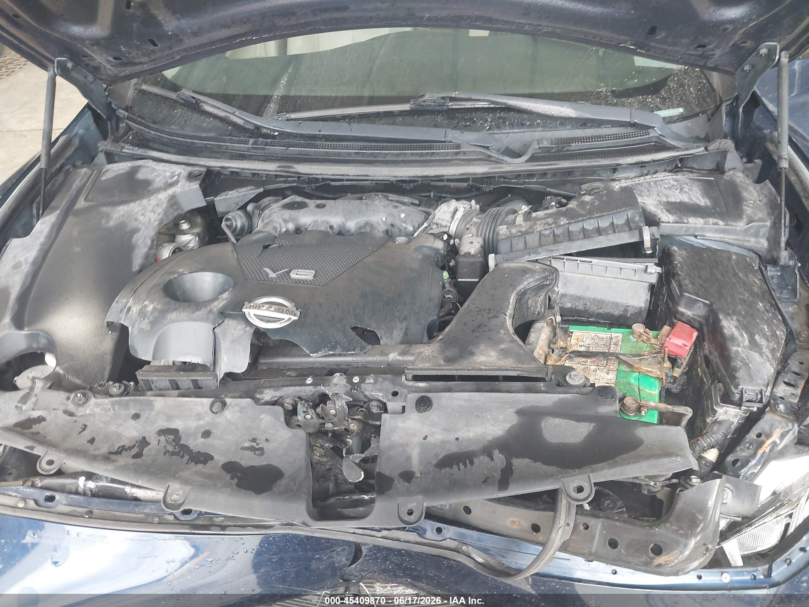 2014 Nissan Maxima 3.5 Sv Blue vin: 1N4AA5AP8EC430560