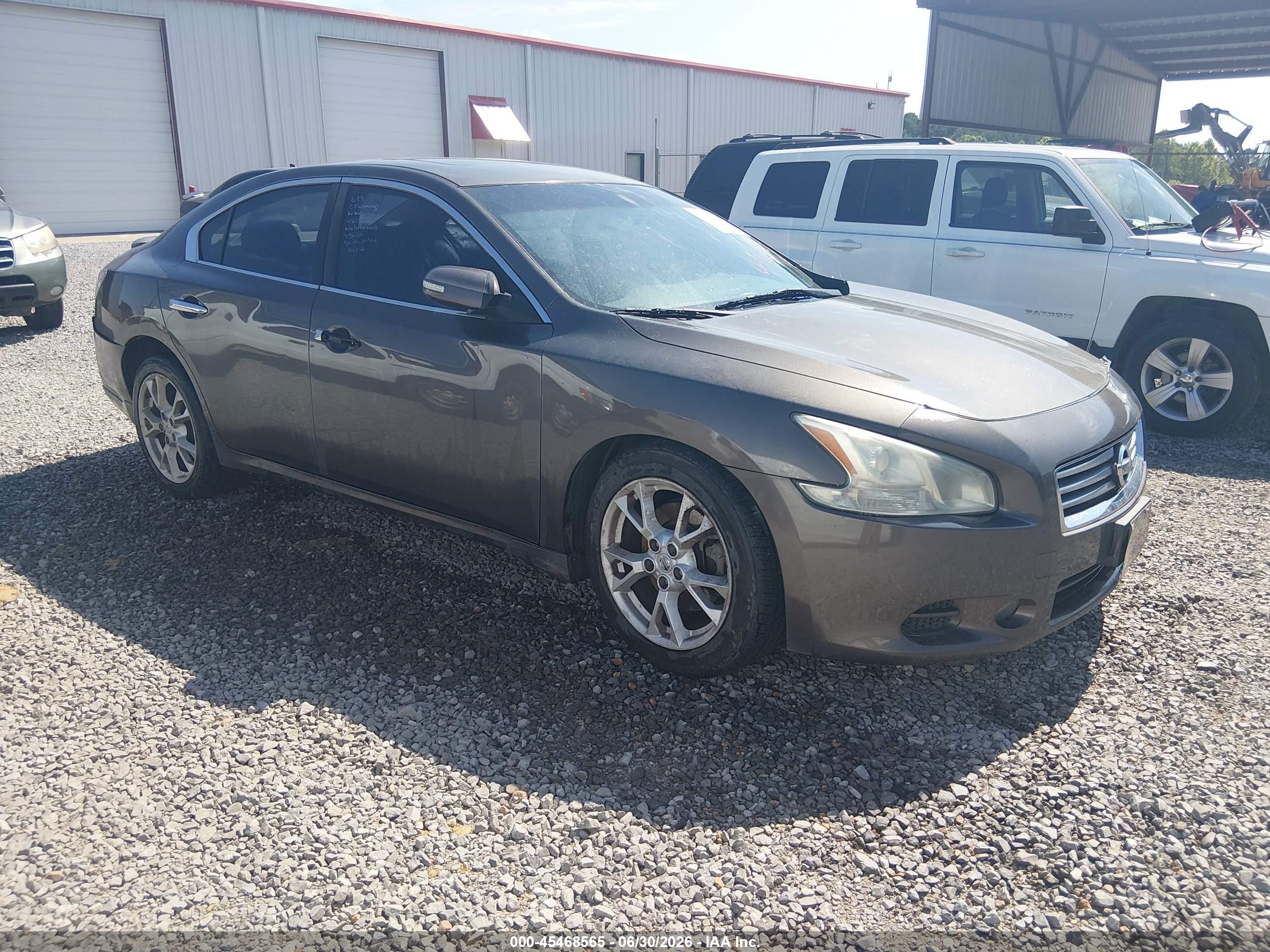 2014 Nissan Maxima 3.5 S Beige vin: 1N4AA5AP8EC430705