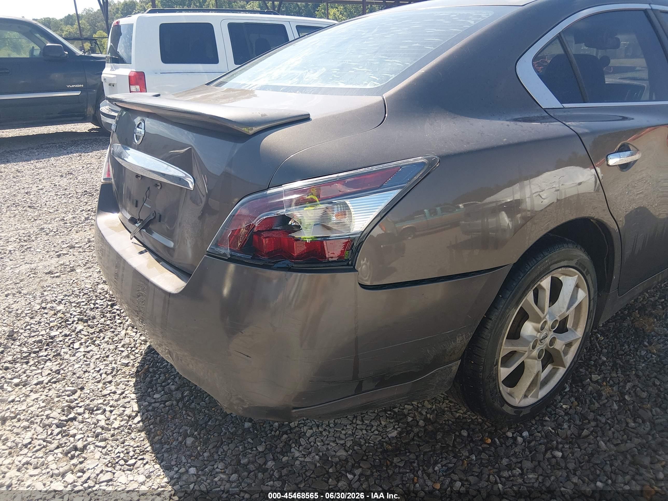 2014 Nissan Maxima 3.5 S Beige vin: 1N4AA5AP8EC430705