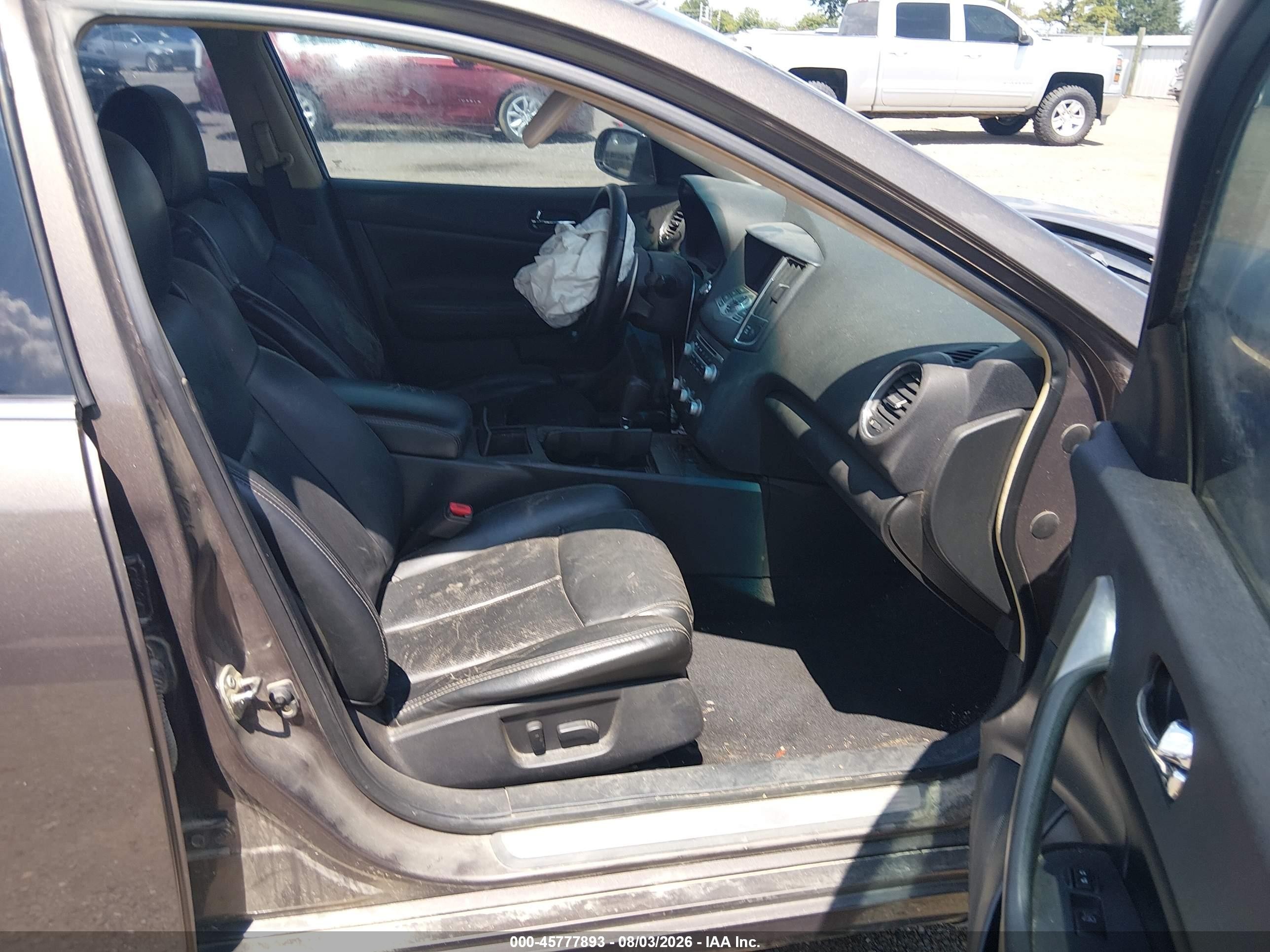 2014 Nissan Maxima 3.5 Sv Gray vin: 1N4AA5AP8EC434074