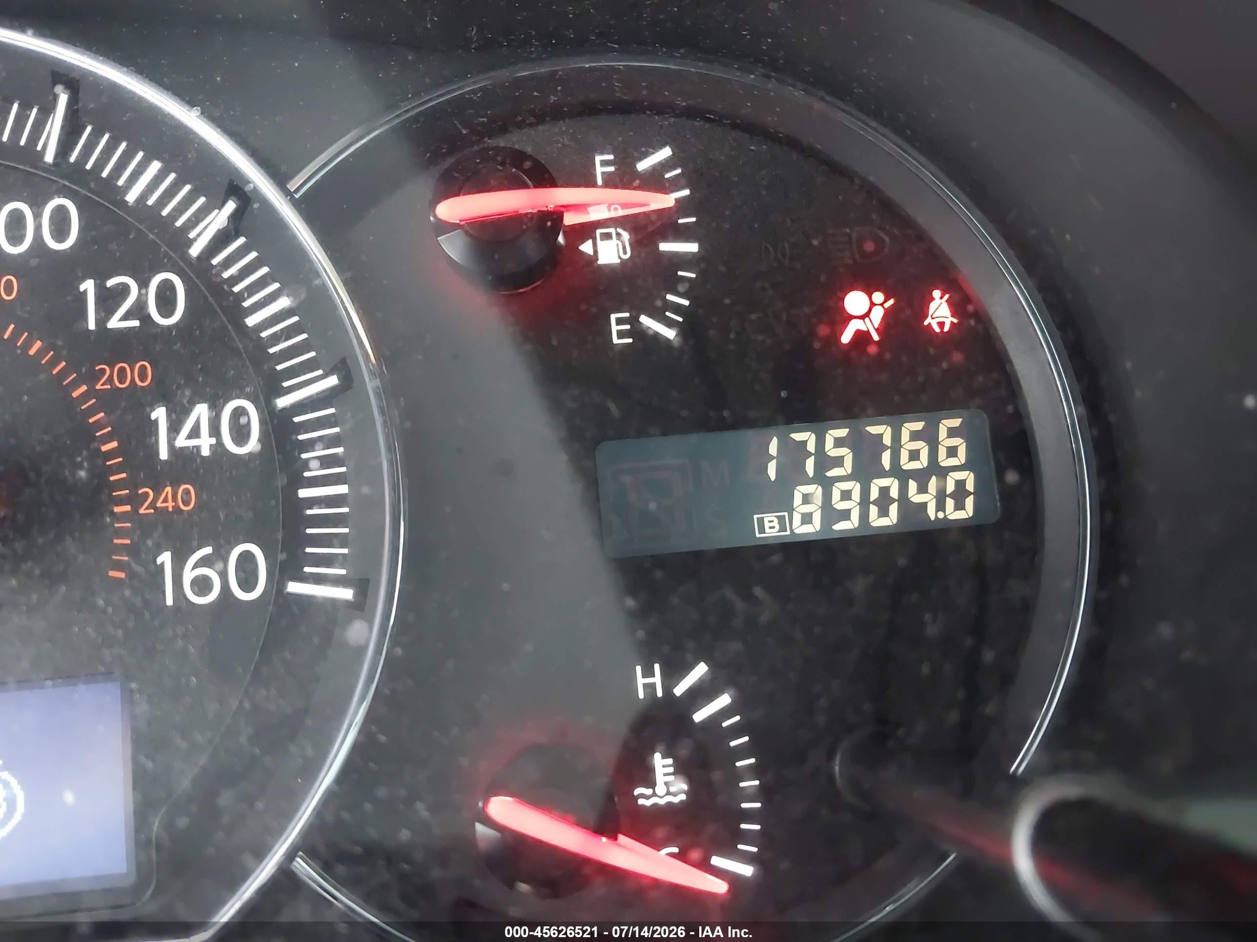 2014 Nissan Maxima 3.5 Sv Белый vin: 1N4AA5AP8EC435497