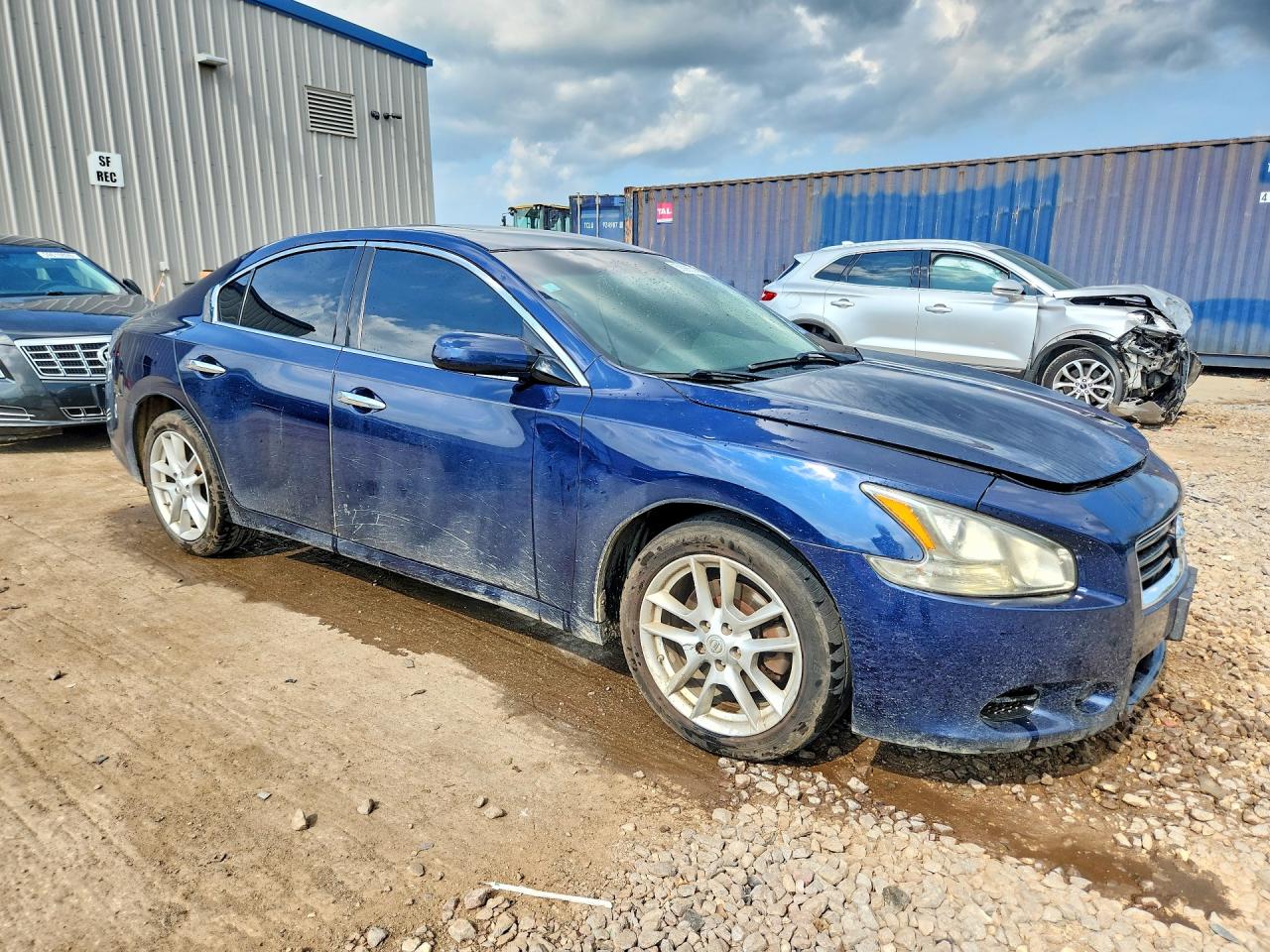 2014 Nissan Maxima 3.5 S Blue vin: 1N4AA5AP8EC436567