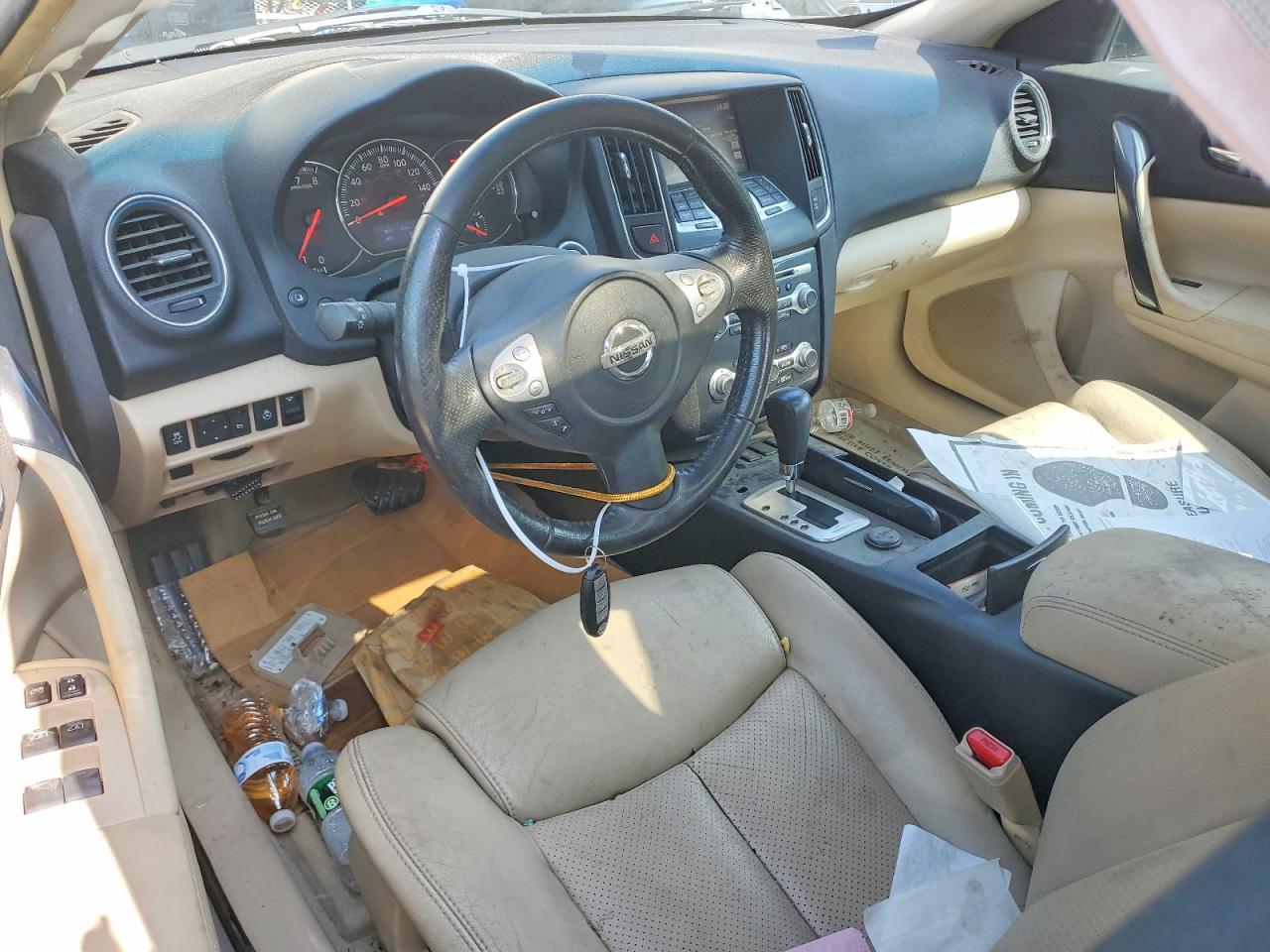 2014 Nissan Maxima 3.5 S White vin: 1N4AA5AP8EC443003