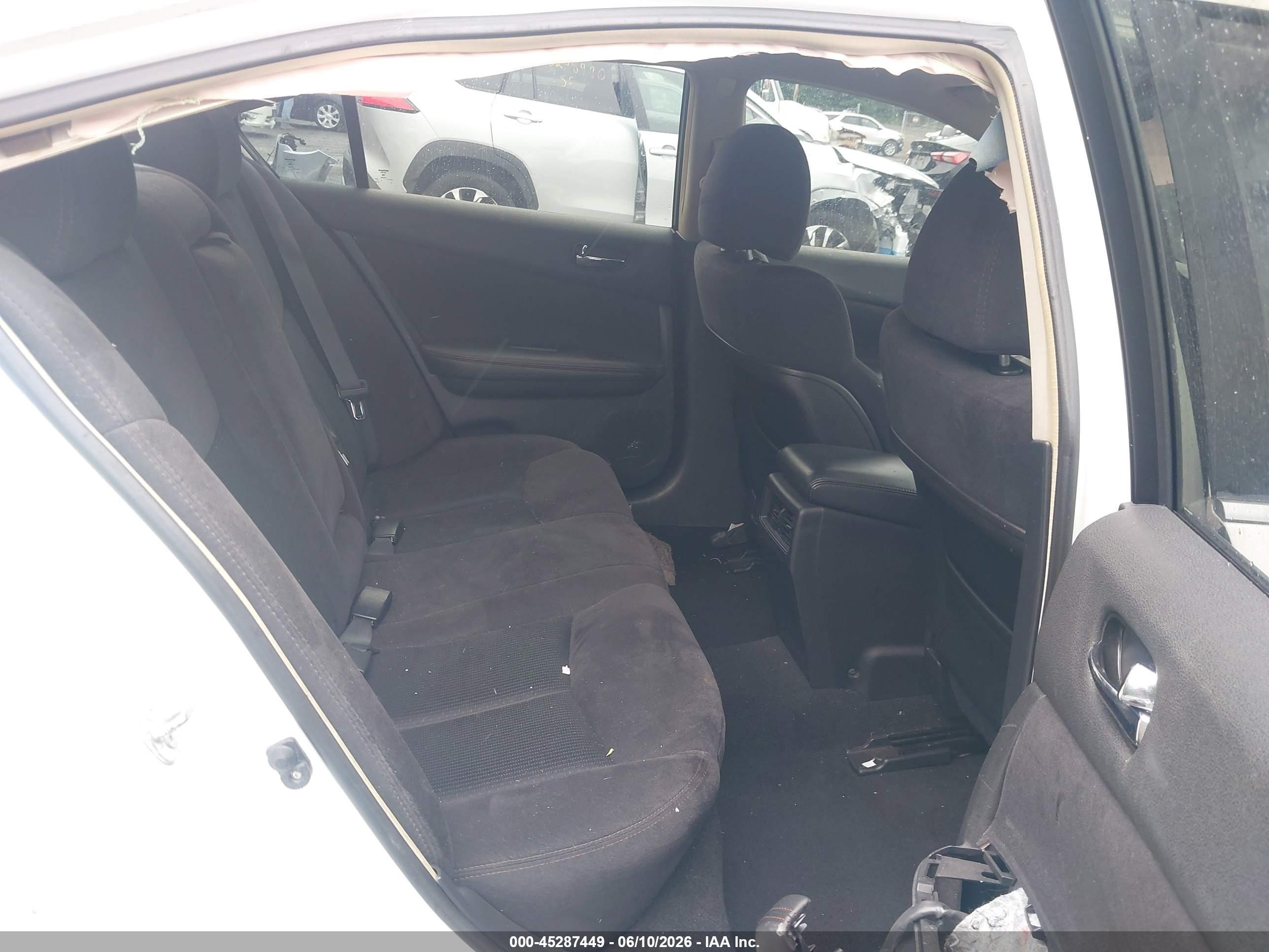 2014 Nissan Maxima 3.5 S White vin: 1N4AA5AP8EC443793