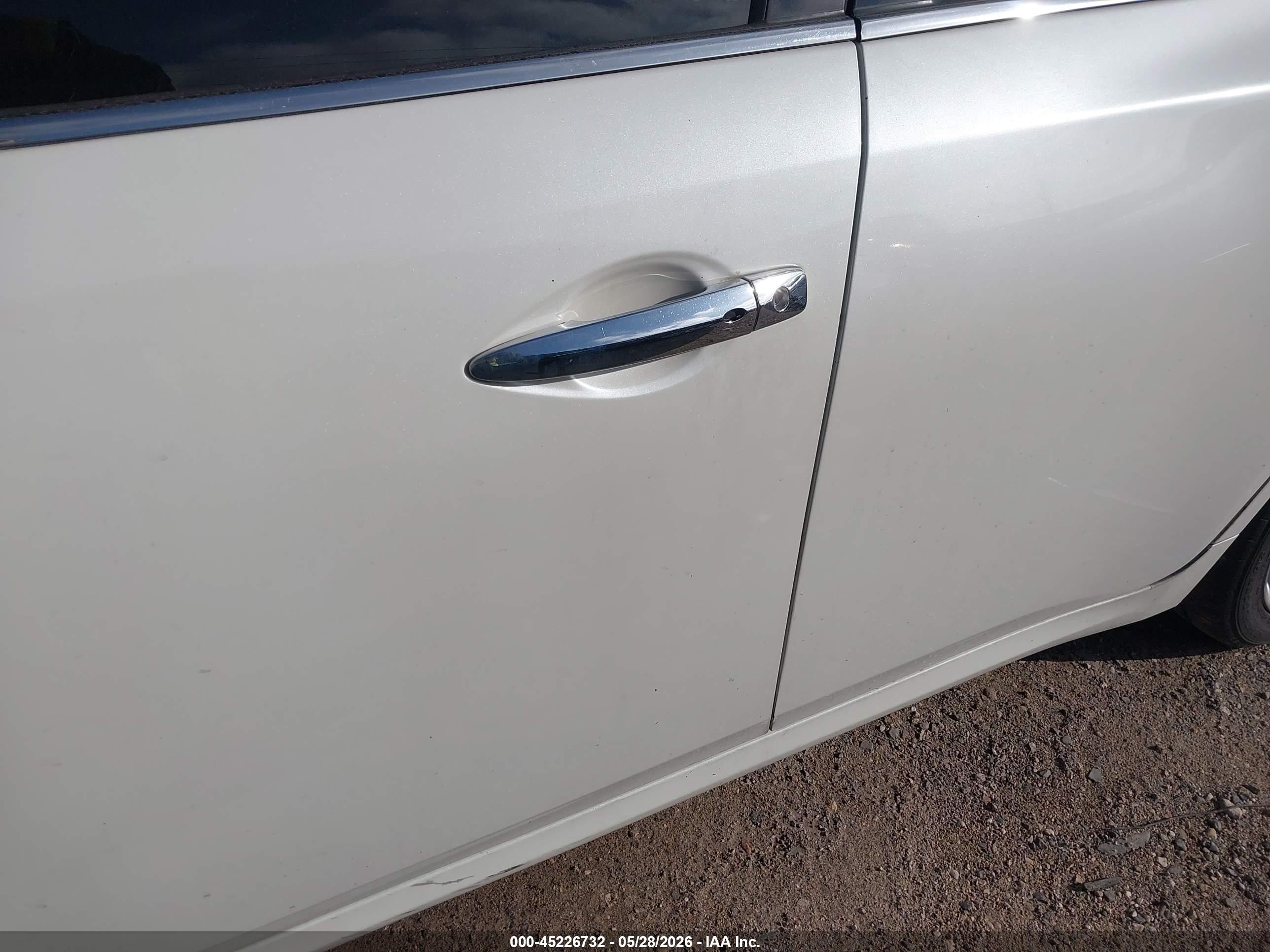 2014 Nissan Maxima 3.5 S White vin: 1N4AA5AP8EC447990
