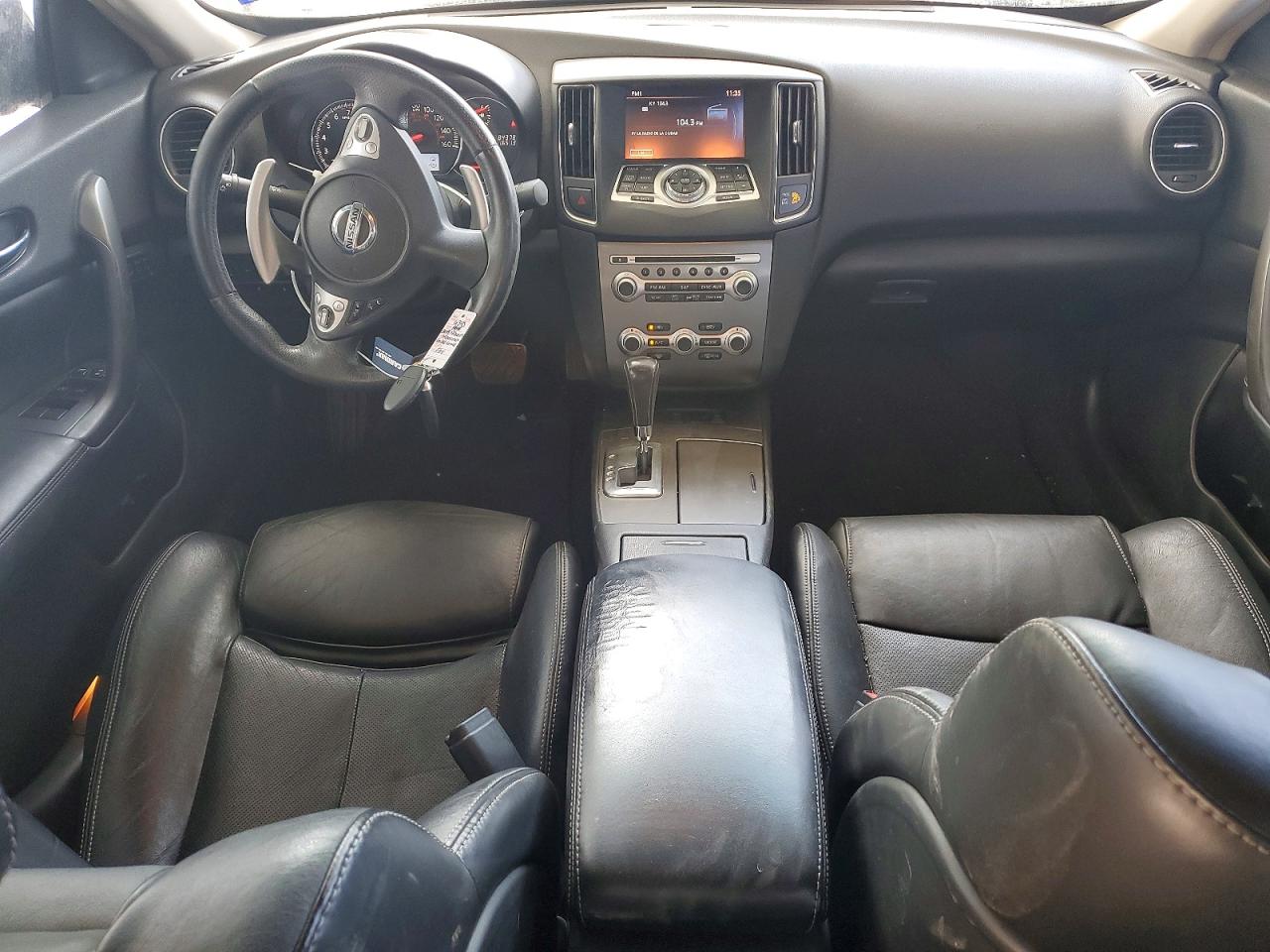 2014 Nissan Maxima 3.5 Sv Black vin: 1N4AA5AP8EC449707
