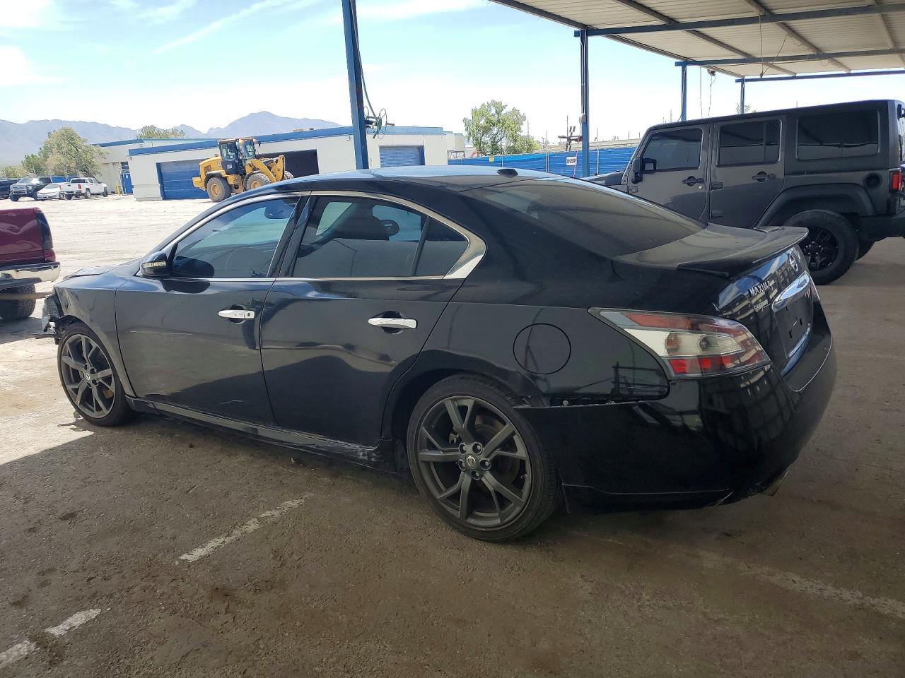 2014 Nissan Maxima 3.5 Sv Black vin: 1N4AA5AP8EC449707