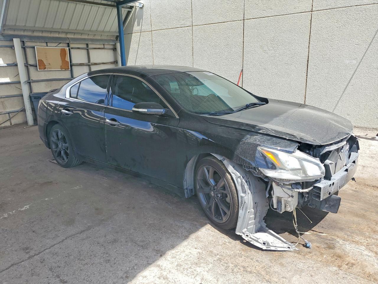 2014 Nissan Maxima 3.5 Sv Black vin: 1N4AA5AP8EC449707