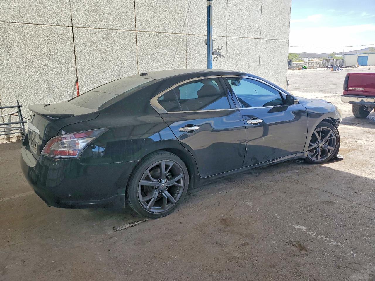 2014 Nissan Maxima 3.5 Sv Black vin: 1N4AA5AP8EC449707