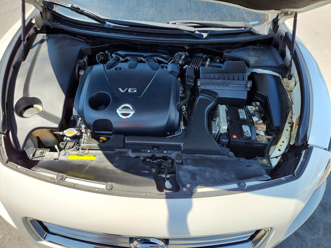 2014 Nissan Maxima 3.5 S White vin: 1N4AA5AP8EC450534