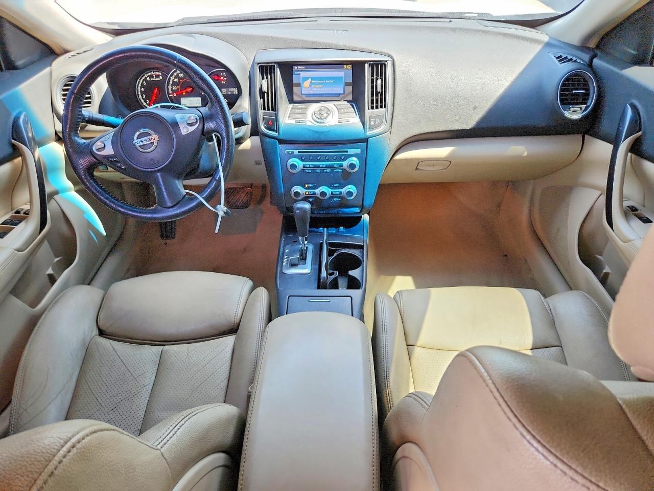 2014 Nissan Maxima 3.5 S White vin: 1N4AA5AP8EC450534