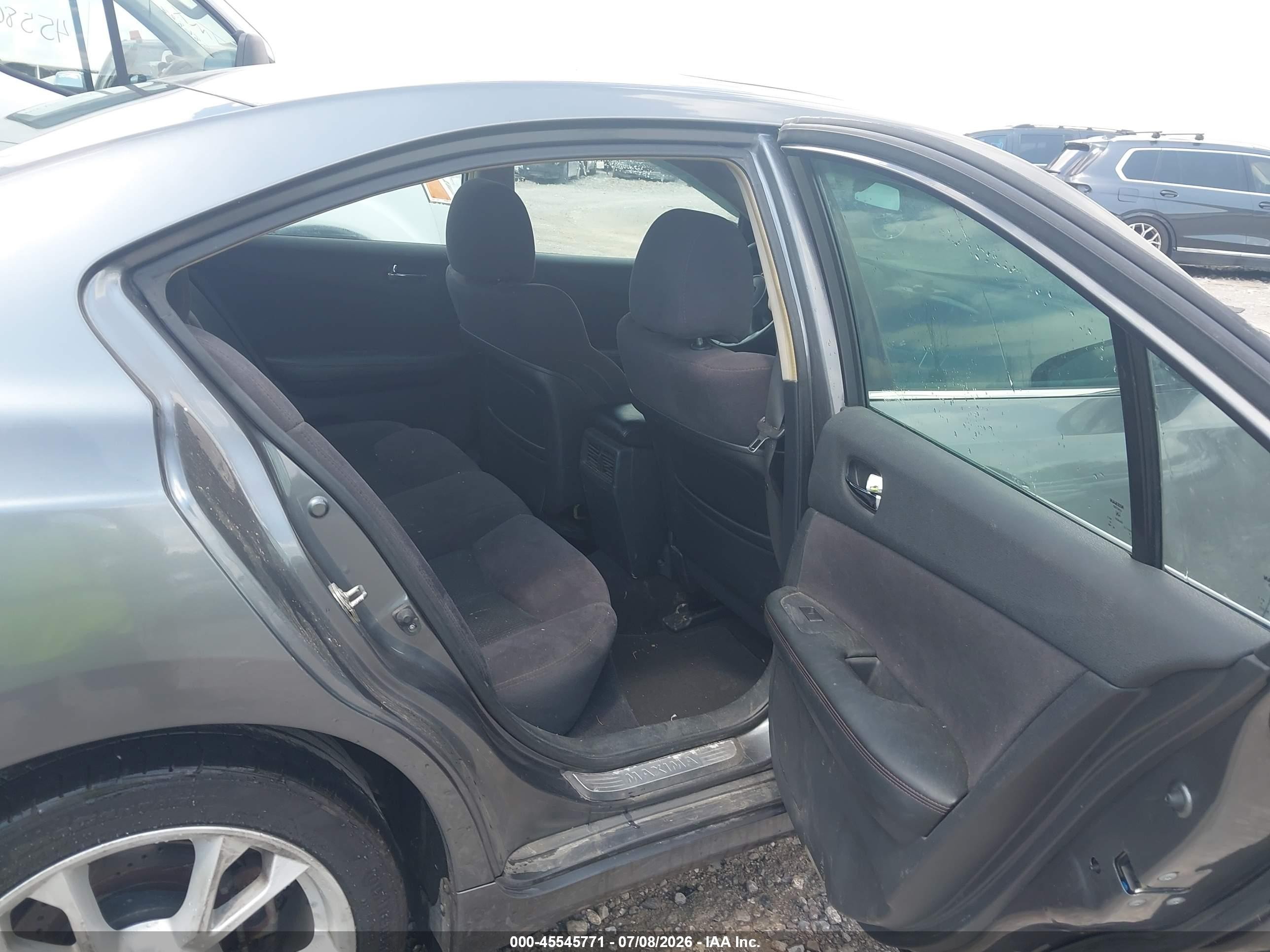 2014 Nissan Maxima 3.5 S Gray vin: 1N4AA5AP8EC471206