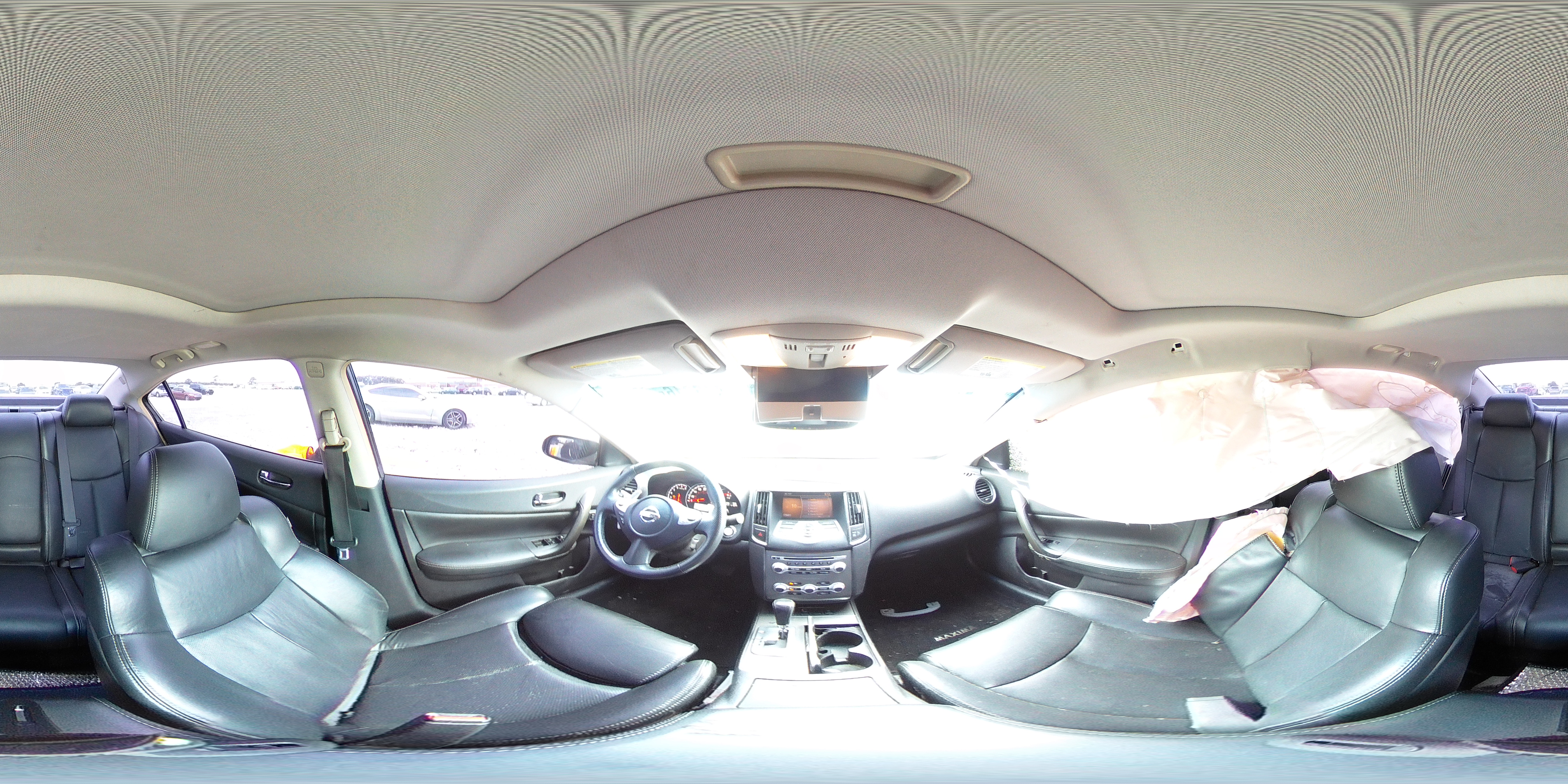 2014 Nissan Maxima 3.5 Sv White vin: 1N4AA5AP8EC473165