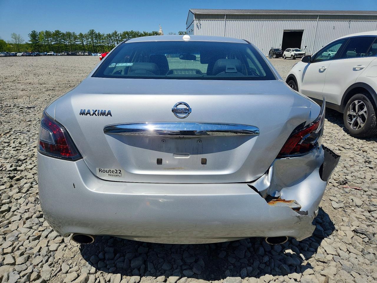 2014 Nissan Maxima 3.5 Sv Silver vin: 1N4AA5AP8EC478527