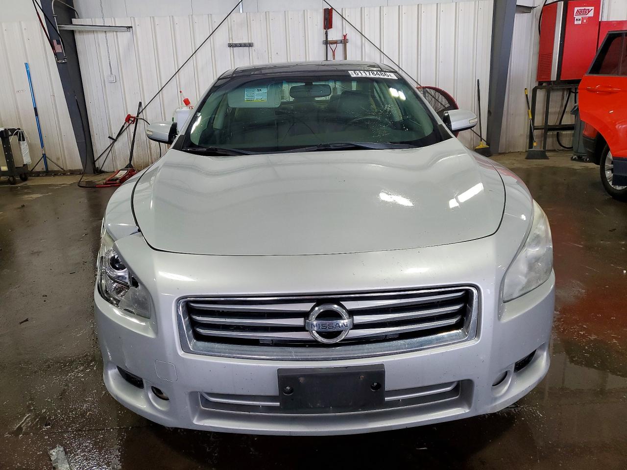 2014 Nissan Maxima 3.5 Sv Silver vin: 1N4AA5AP8EC480665