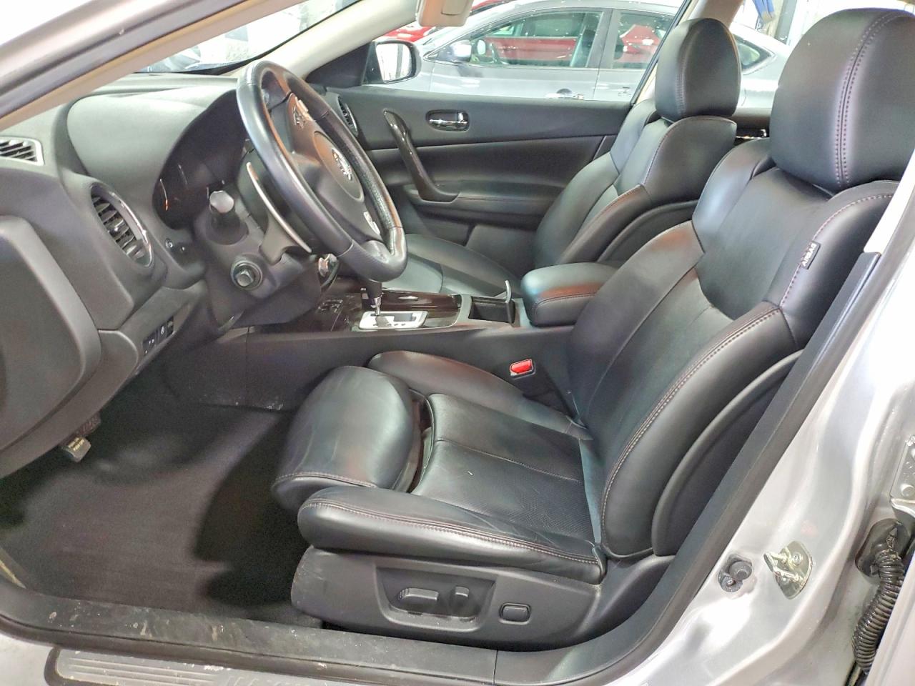 2014 Nissan Maxima 3.5 Sv Silver vin: 1N4AA5AP8EC480665