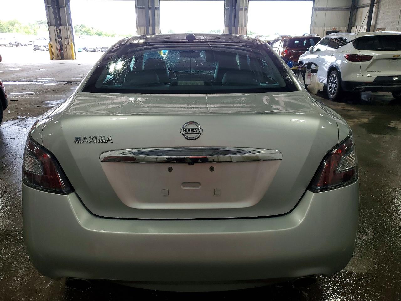 2014 Nissan Maxima 3.5 Sv Silver vin: 1N4AA5AP8EC480665