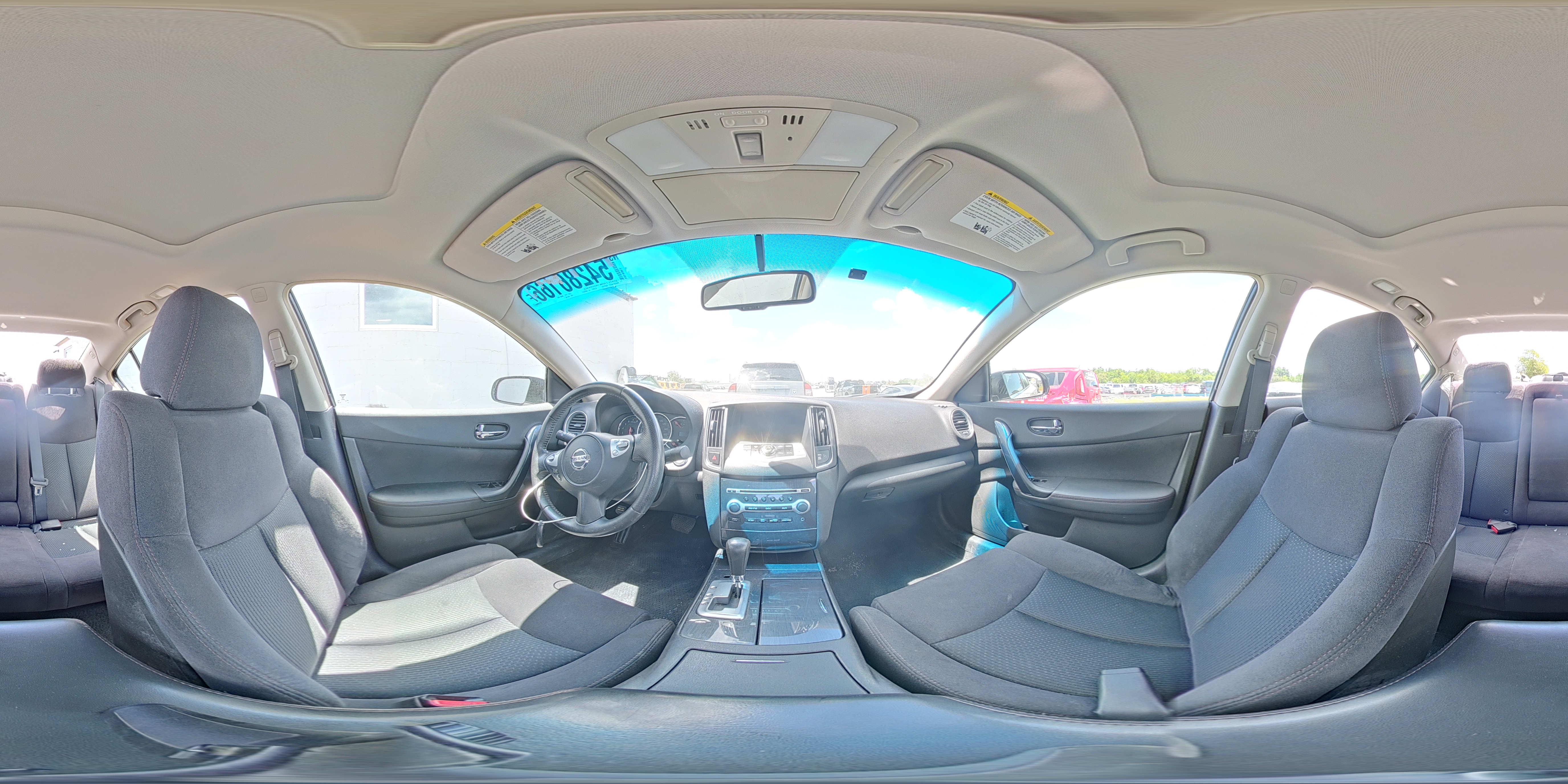 2014 Nissan Maxima 3.5 S White vin: 1N4AA5AP8EC484148