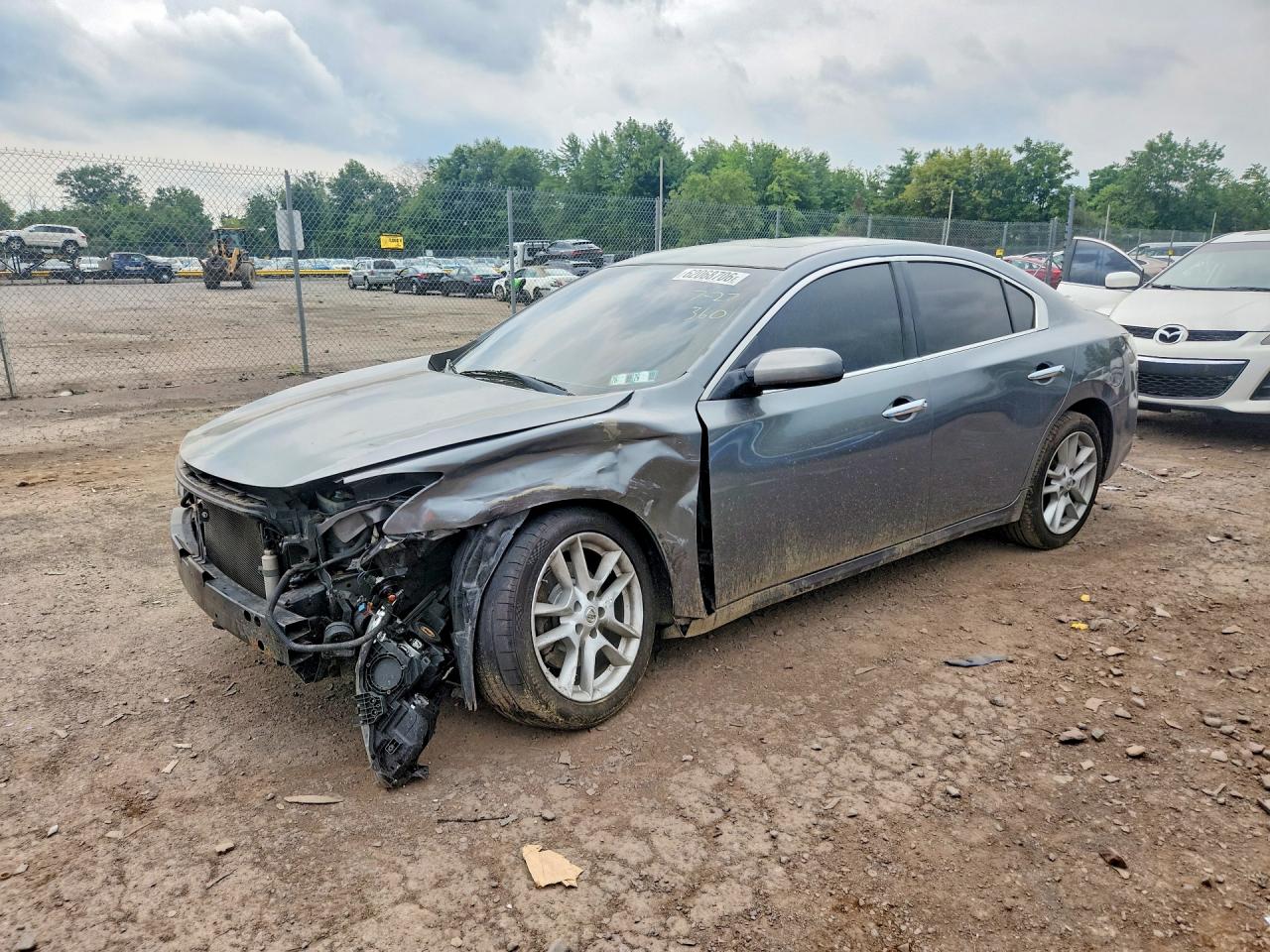 2014 Nissan Maxima 3.5 S Gray vin: 1N4AA5AP8EC484781
