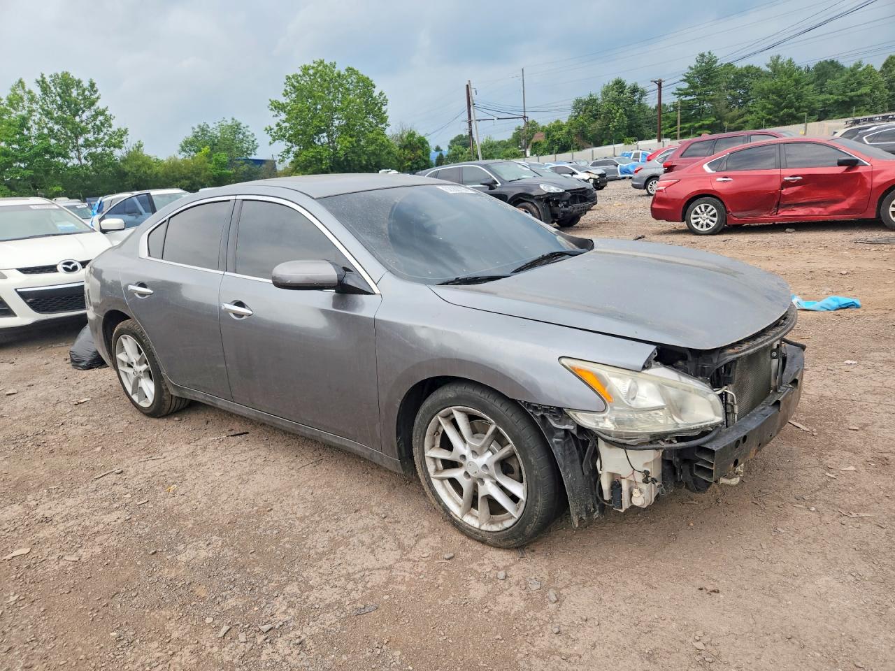 2014 Nissan Maxima 3.5 S Gray vin: 1N4AA5AP8EC484781