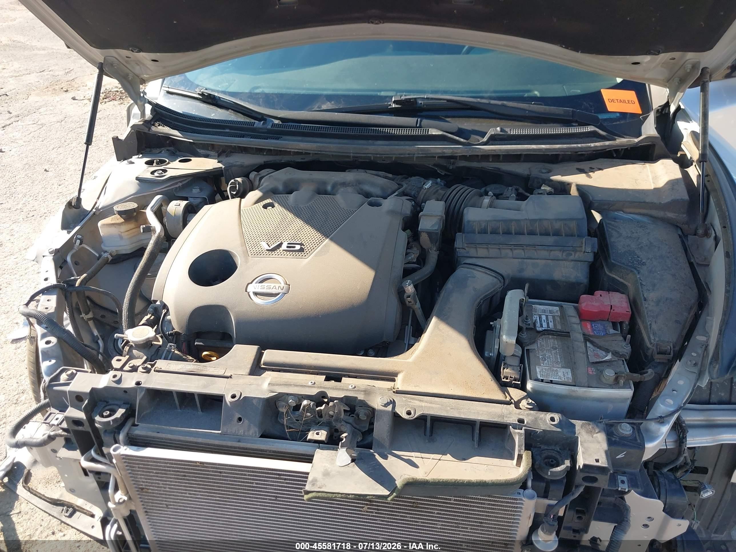 2014 Nissan Maxima 3.5 S/3.5 Sv Серебряный vin: 1N4AA5AP8EC486109