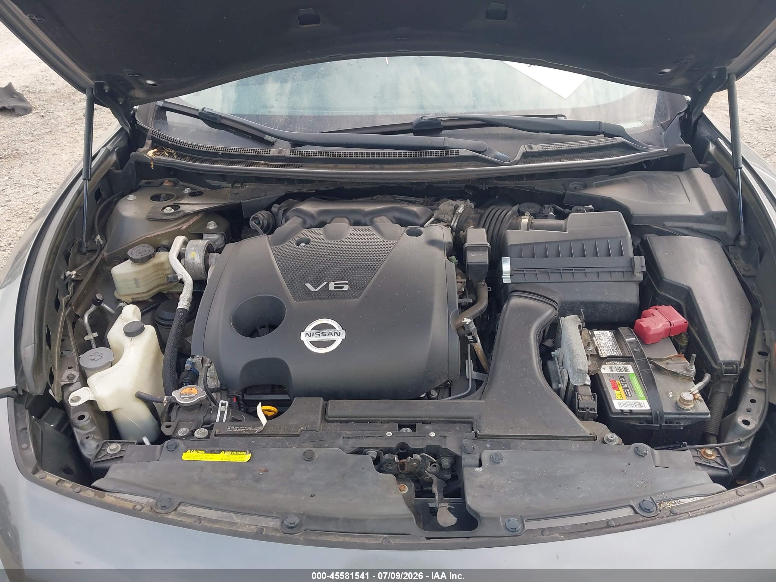 2014 Nissan Maxima 3.5 Sv Gray vin: 1N4AA5AP8EC492833