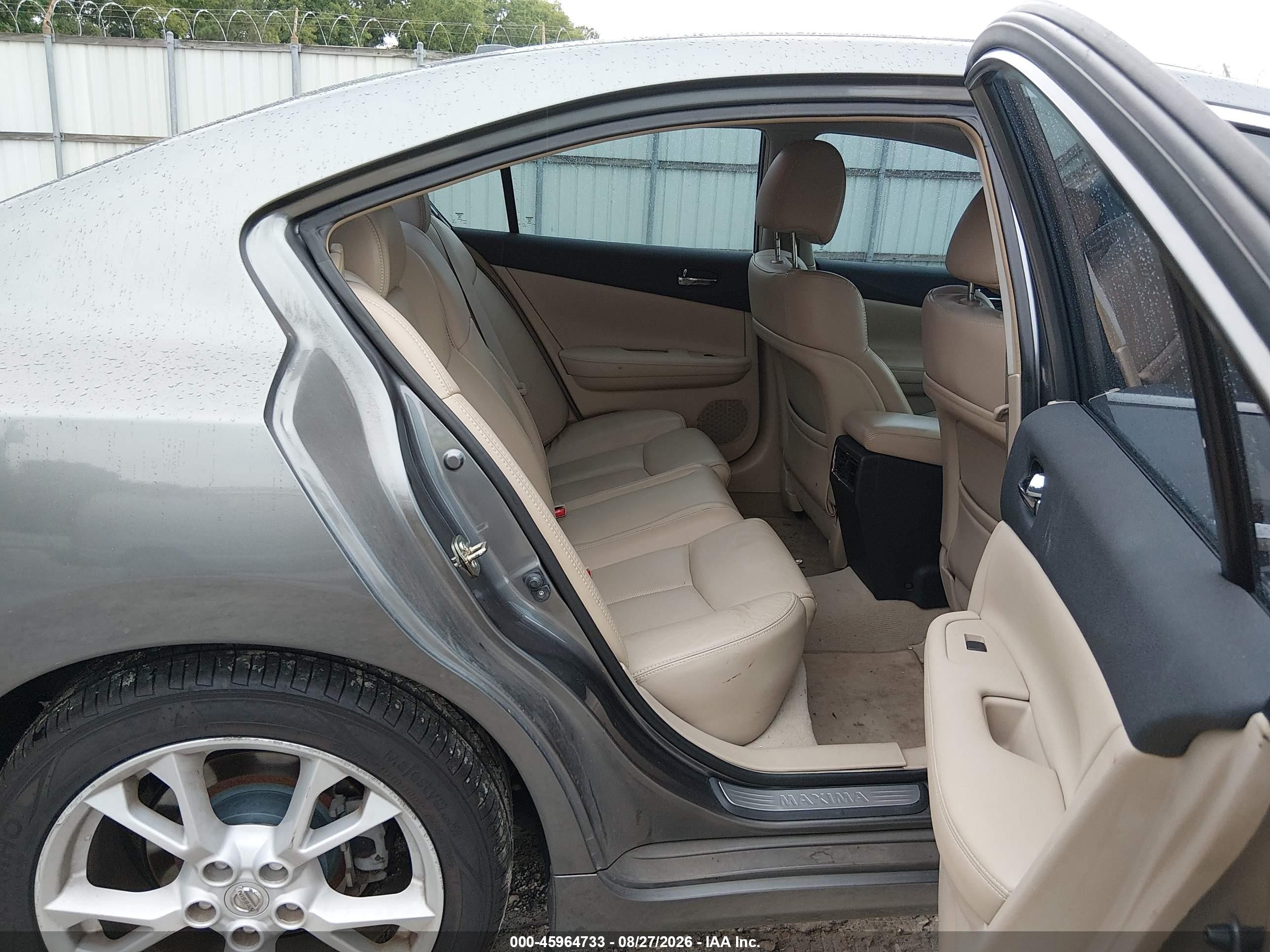 2014 Nissan Maxima 3.5 Sv Gray vin: 1N4AA5AP8EC495750