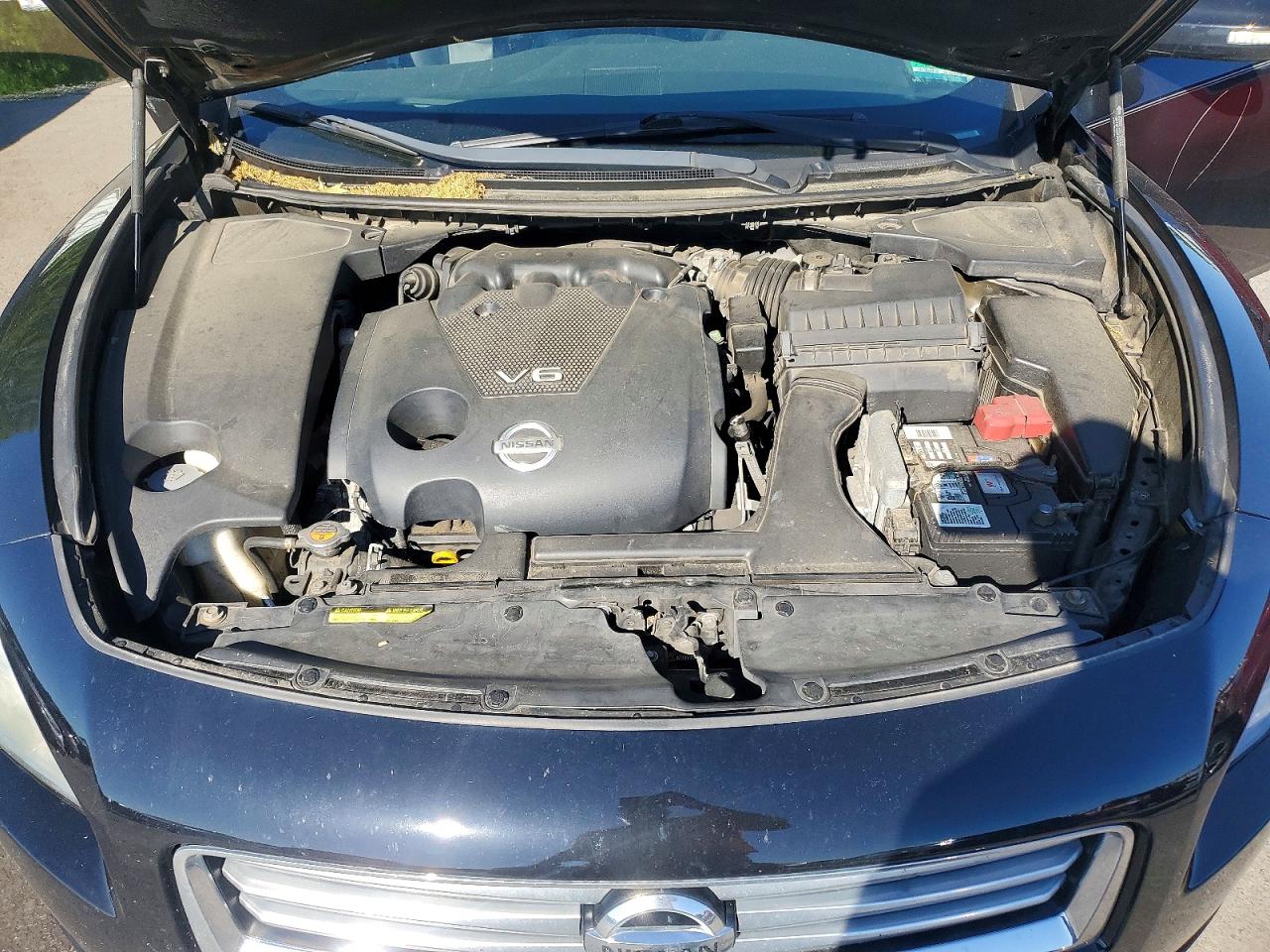 2014 Nissan Maxima 3.5 S Black vin: 1N4AA5AP8EC496302