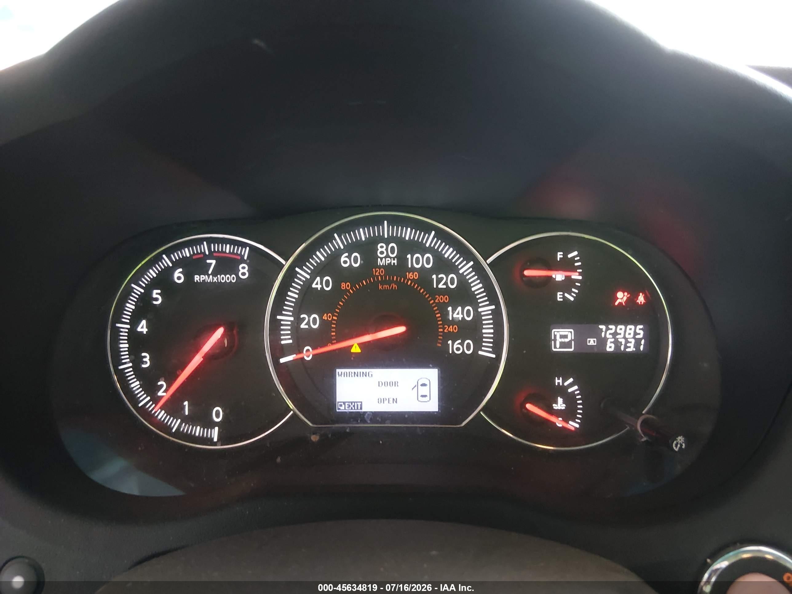 2014 Nissan Maxima 3.5 Sv White vin: 1N4AA5AP8EC910677