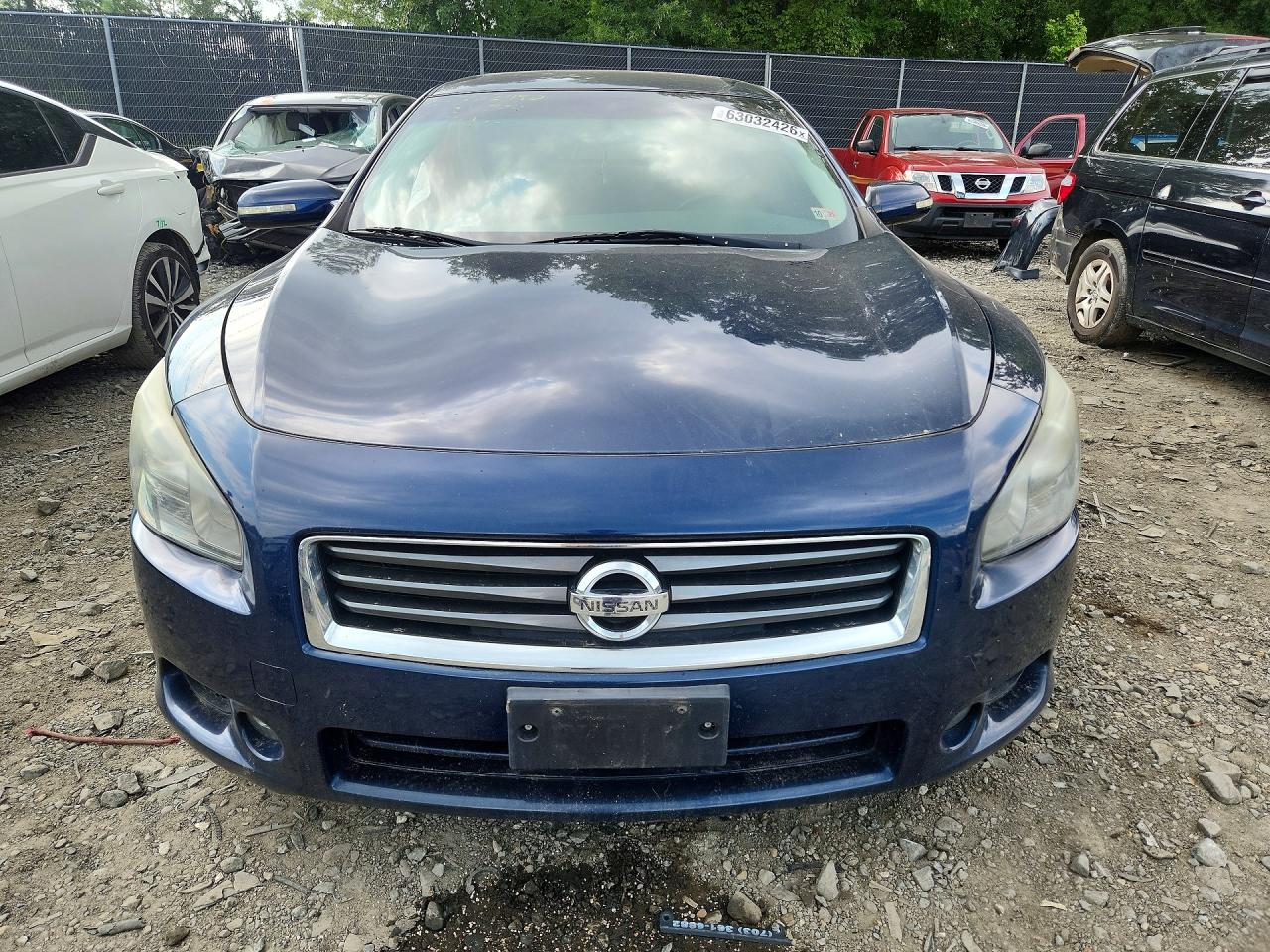 2014 Nissan Maxima 3.5 S Синий vin: 1N4AA5AP8EC912784