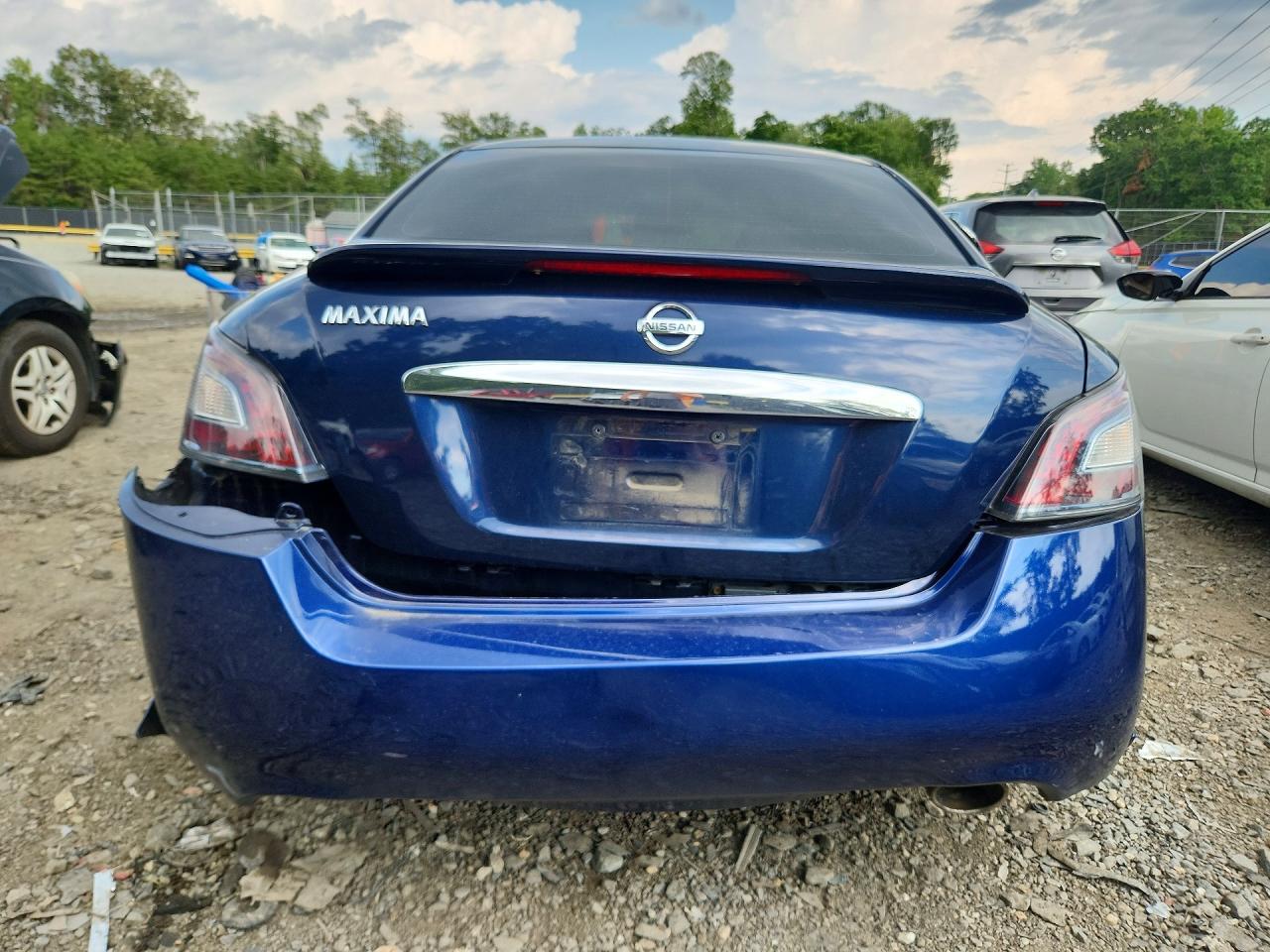 2014 Nissan Maxima 3.5 S Синий vin: 1N4AA5AP8EC912784