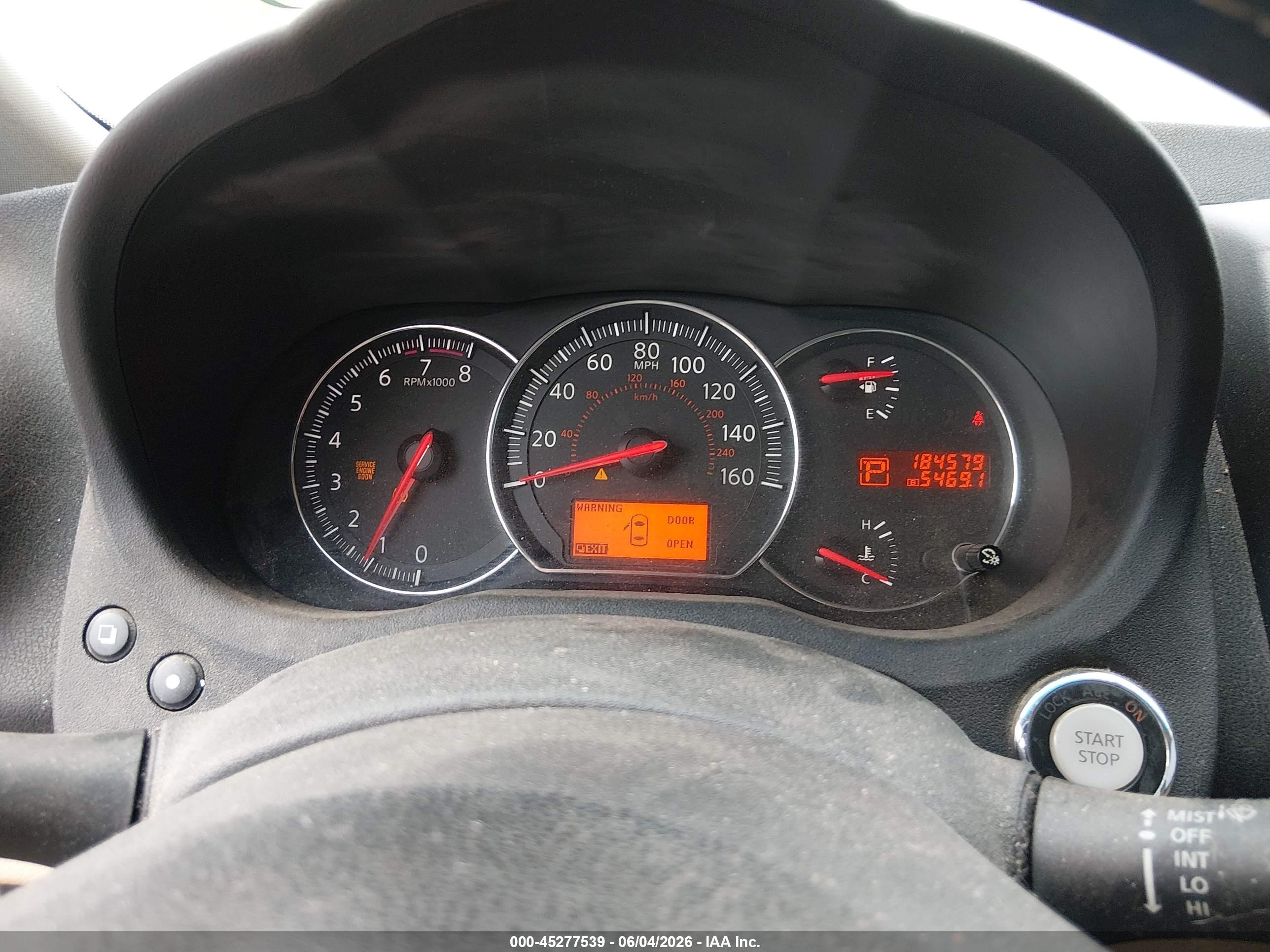 2010 Nissan Maxima 3.5 Sv Gray vin: 1N4AA5AP9AC807732